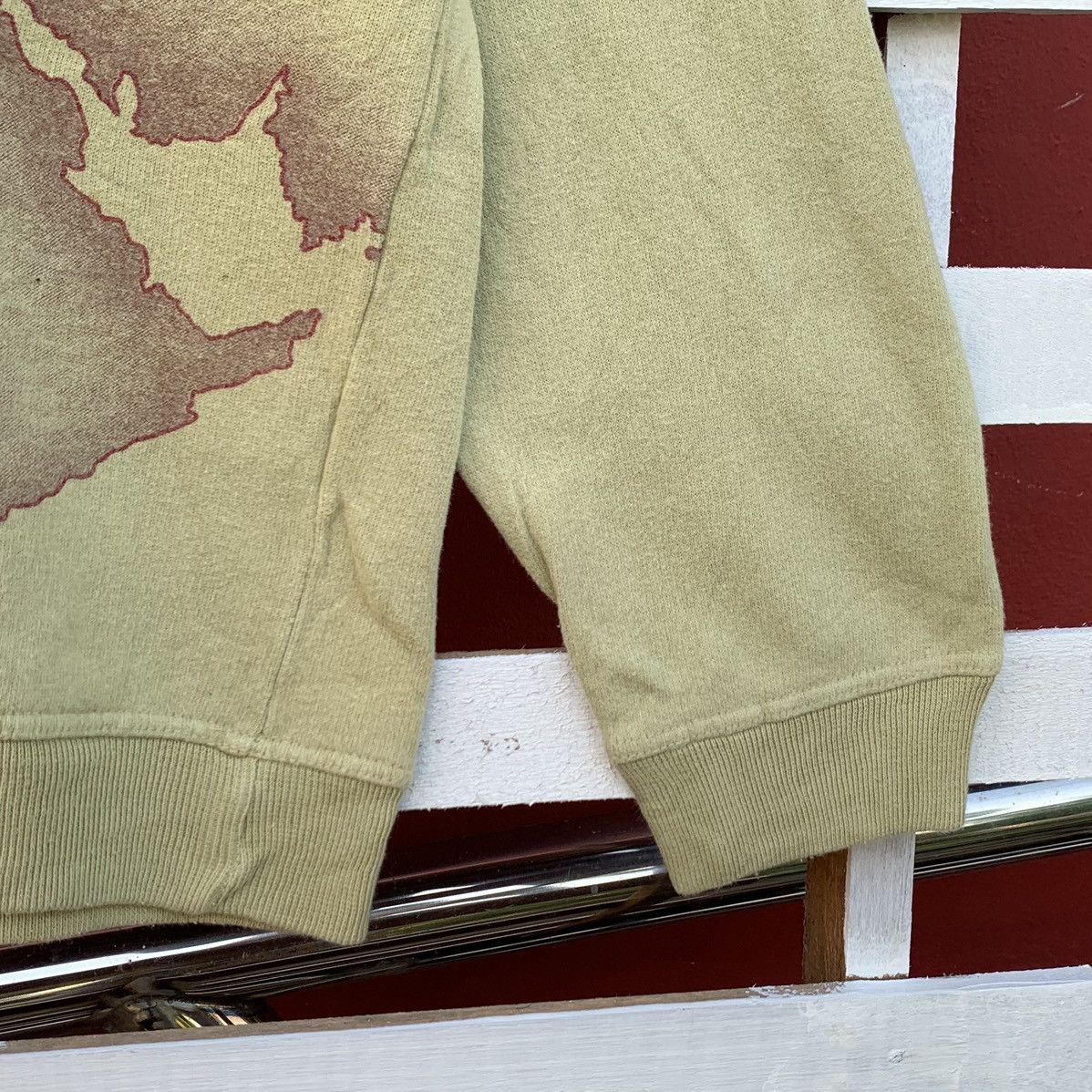 MCM Vintage MCM Otc Europe Maps Sweatshirt Size US L / EU 52-54 / 3 - 6 Thumbnail