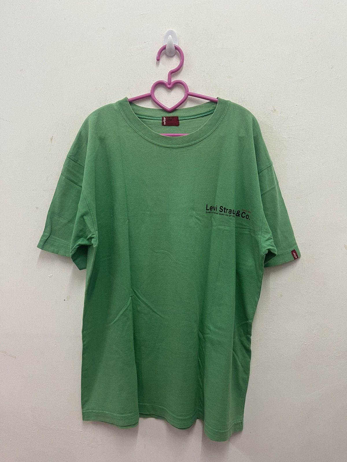 Levi's Rare Vintage LEVIS Red Tab Tee Size US L / EU 52-54 / 3 - 3 Thumbnail