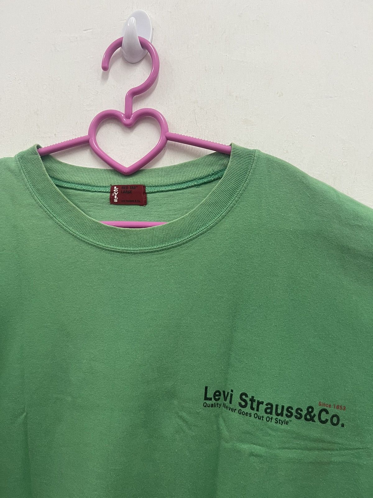 Levi's Rare Vintage LEVIS Red Tab Tee Size US L / EU 52-54 / 3 - 5 Thumbnail