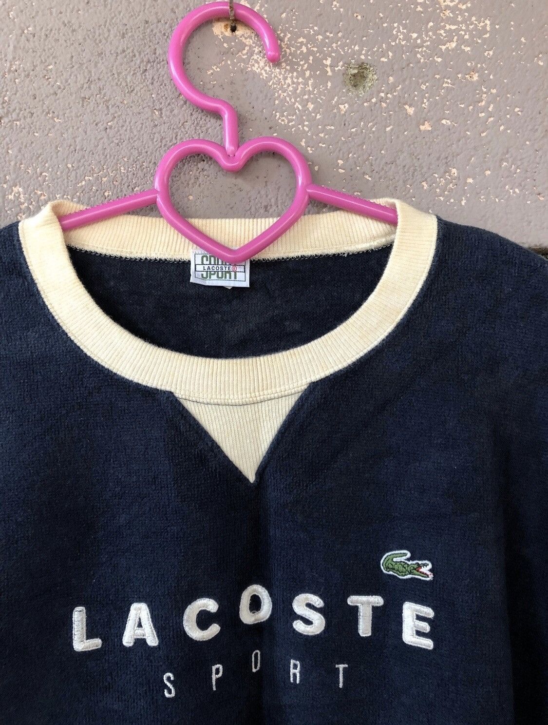 Lacoste Rare 90s Vintage LACOSTE Crewneck Sweatshirt Size US M / EU 48-50 / 2 - 2 Thumbnail