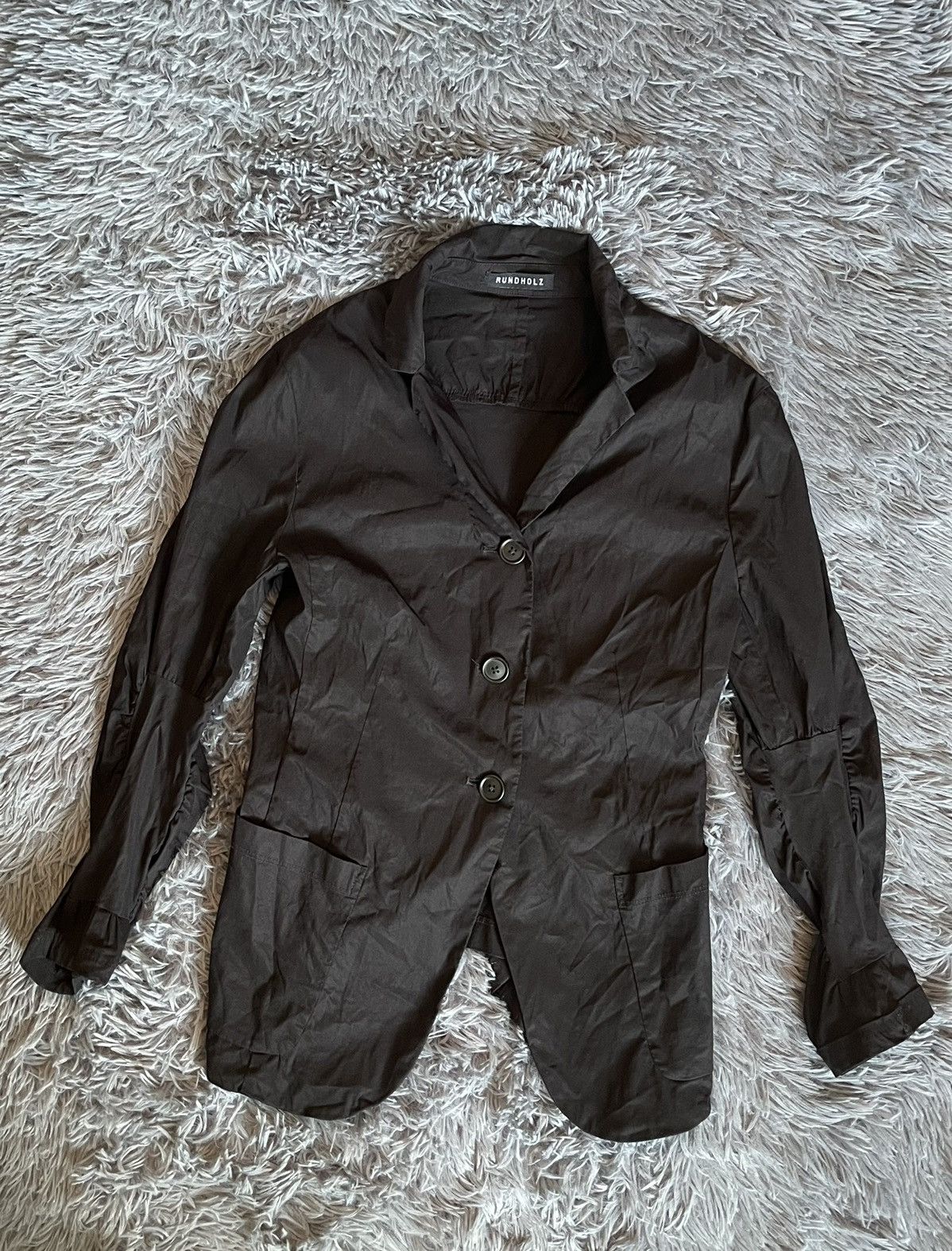 Rundholz Rundholz avant garde black blazer Size M / US 6-8 / IT 42-44 - 6 Thumbnail