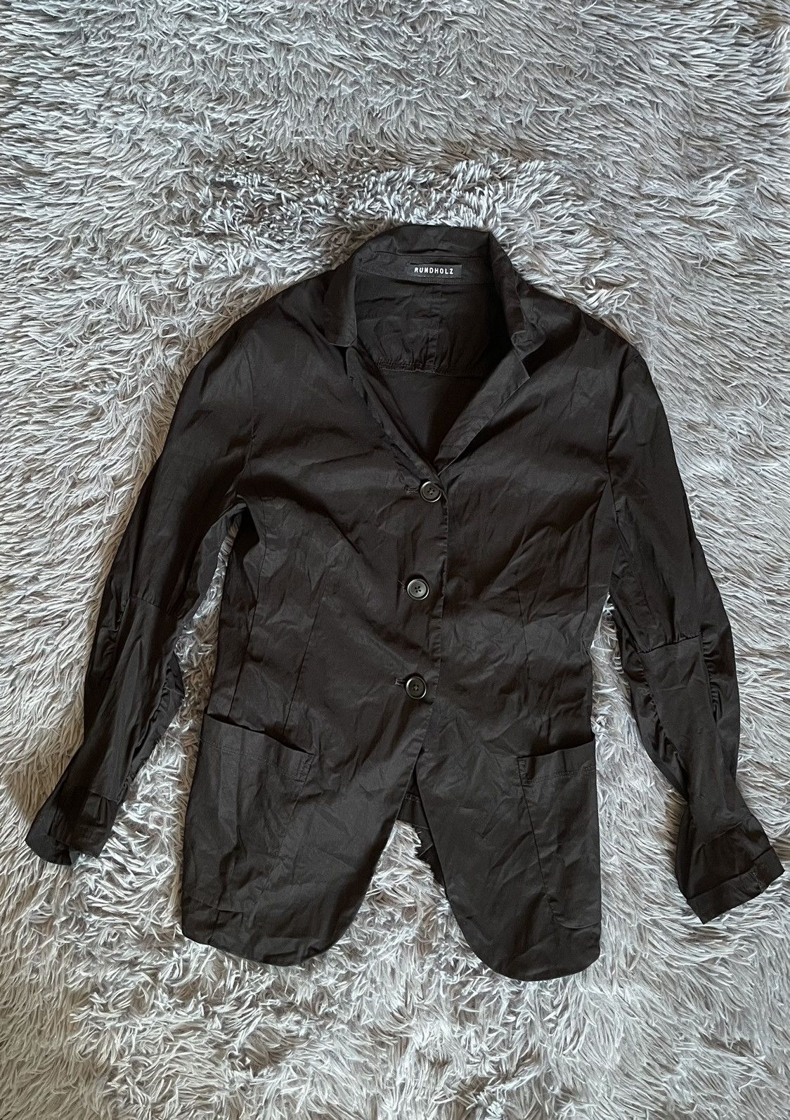 Rundholz Rundholz avant garde black blazer Size M / US 6-8 / IT 42-44 - 1 Thumbnail