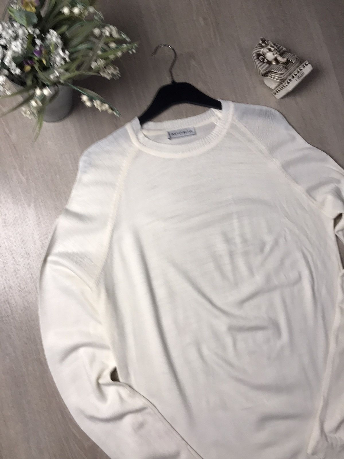 Dolce & Gabbana Vintage Dolce Gabbana white knitwear Size US L / EU 52-54 / 3 - 4 Thumbnail