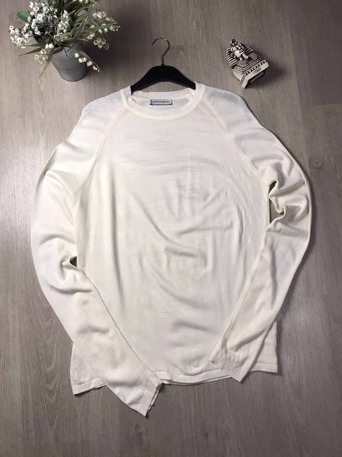 Vintage Dolce Gabbana white knitwear