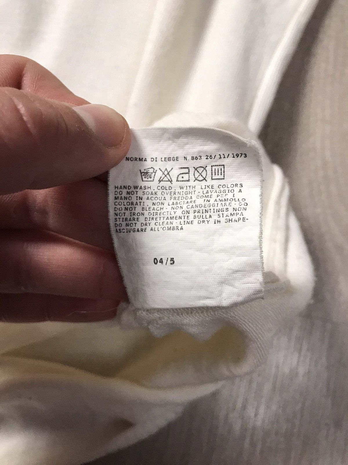 Vintage Dolce Gabbana white knitwear