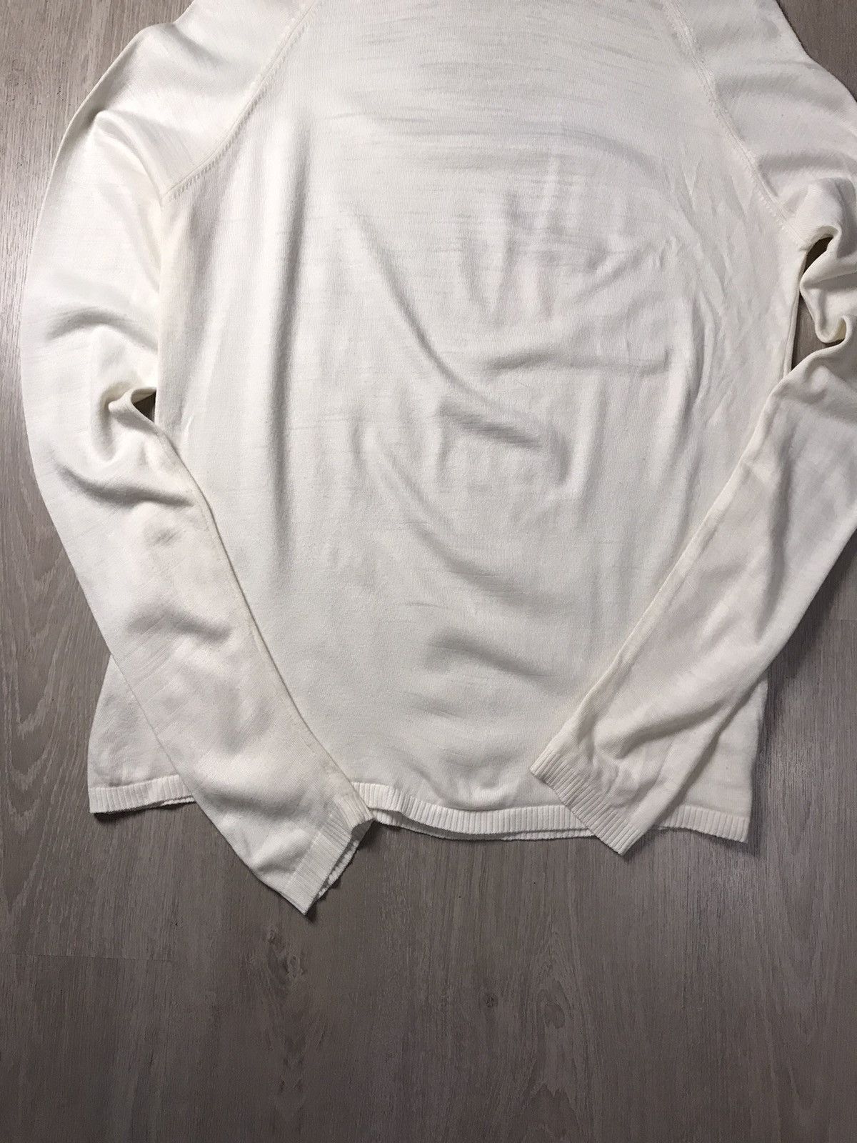 Dolce & Gabbana Vintage Dolce Gabbana white knitwear Size US L / EU 52-54 / 3 - 3 Thumbnail