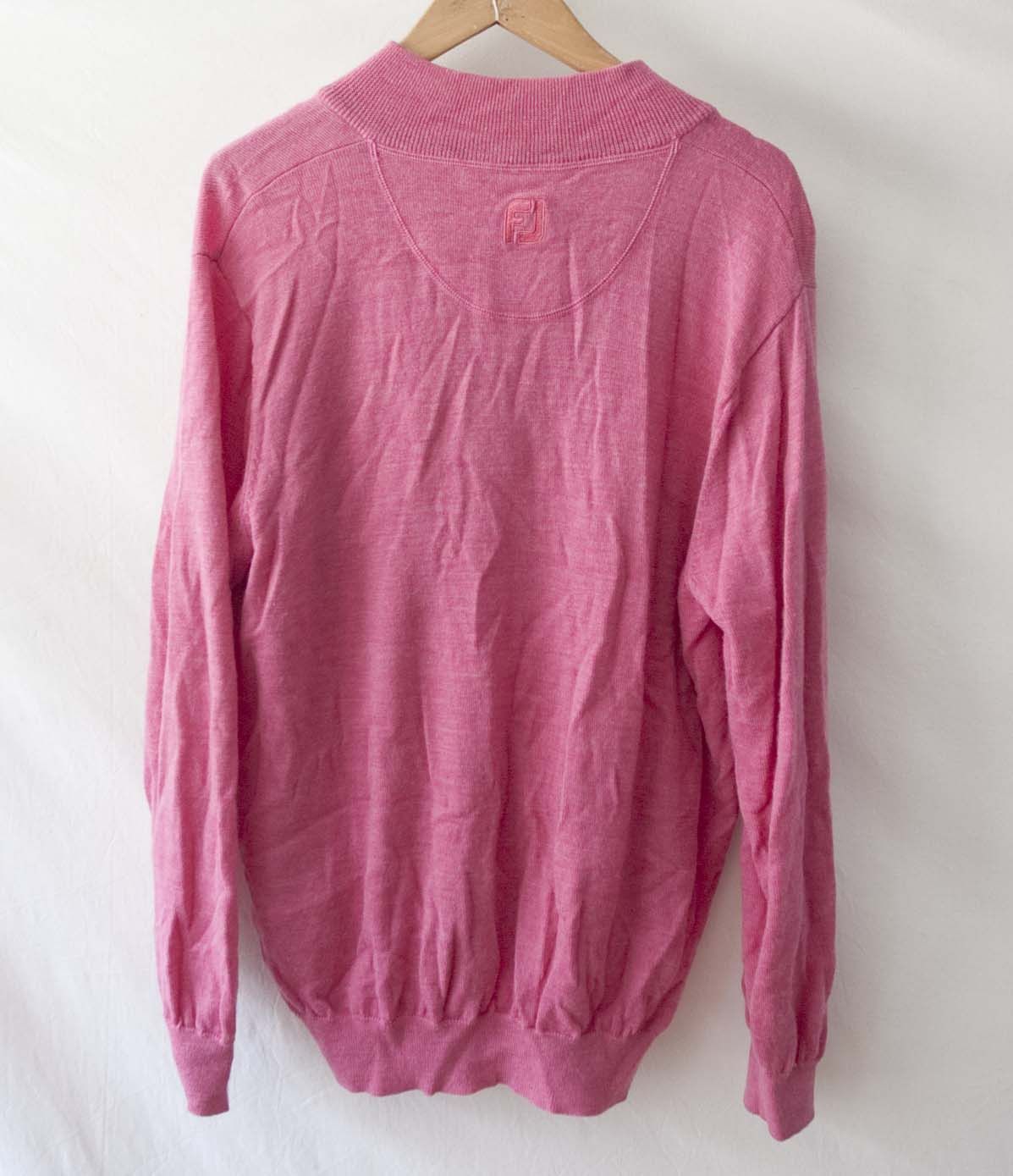 Footjoy Footjoy Sweater Maple Wool Pink w/ FLAWS Size L Size US L / EU 52-54 / 3 - 7 Thumbnail
