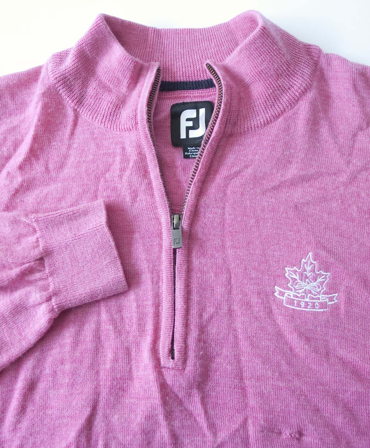 Footjoy Footjoy Sweater Maple Wool Pink w/ FLAWS Size L Size US L / EU 52-54 / 3 - 2 Thumbnail
