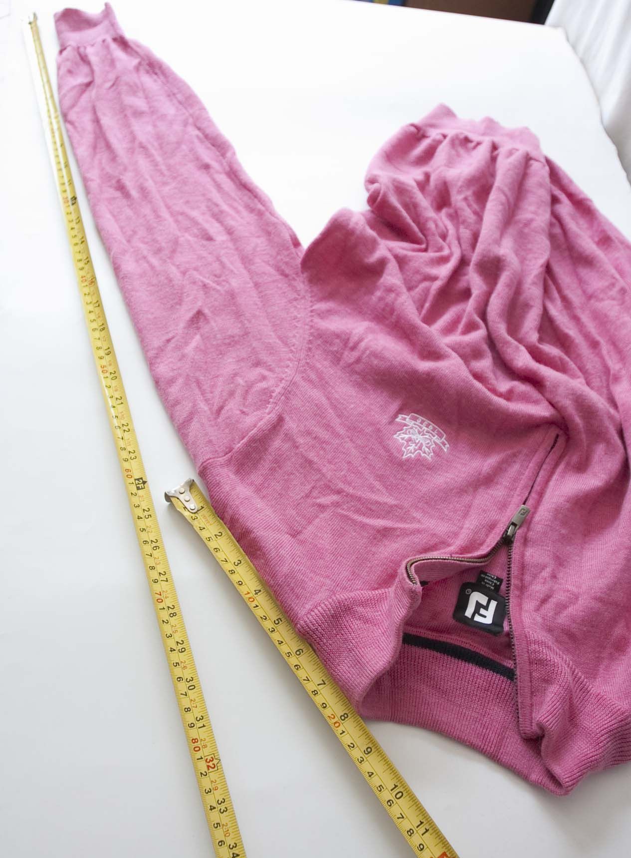 Footjoy Footjoy Sweater Maple Wool Pink w/ FLAWS Size L Size US L / EU 52-54 / 3 - 6 Thumbnail