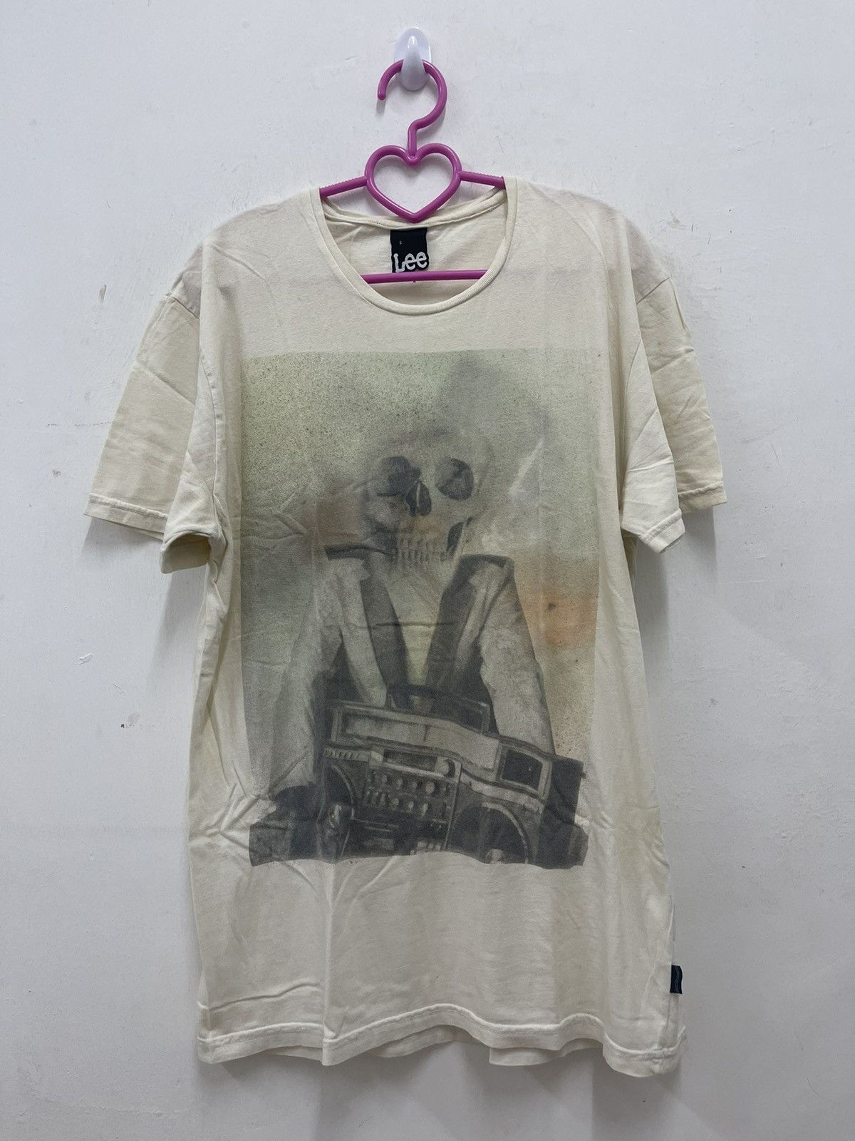 Lee Rare LEE Skullhead With Radio Tee Size US S / EU 44-46 / 1 - 1 Thumbnail