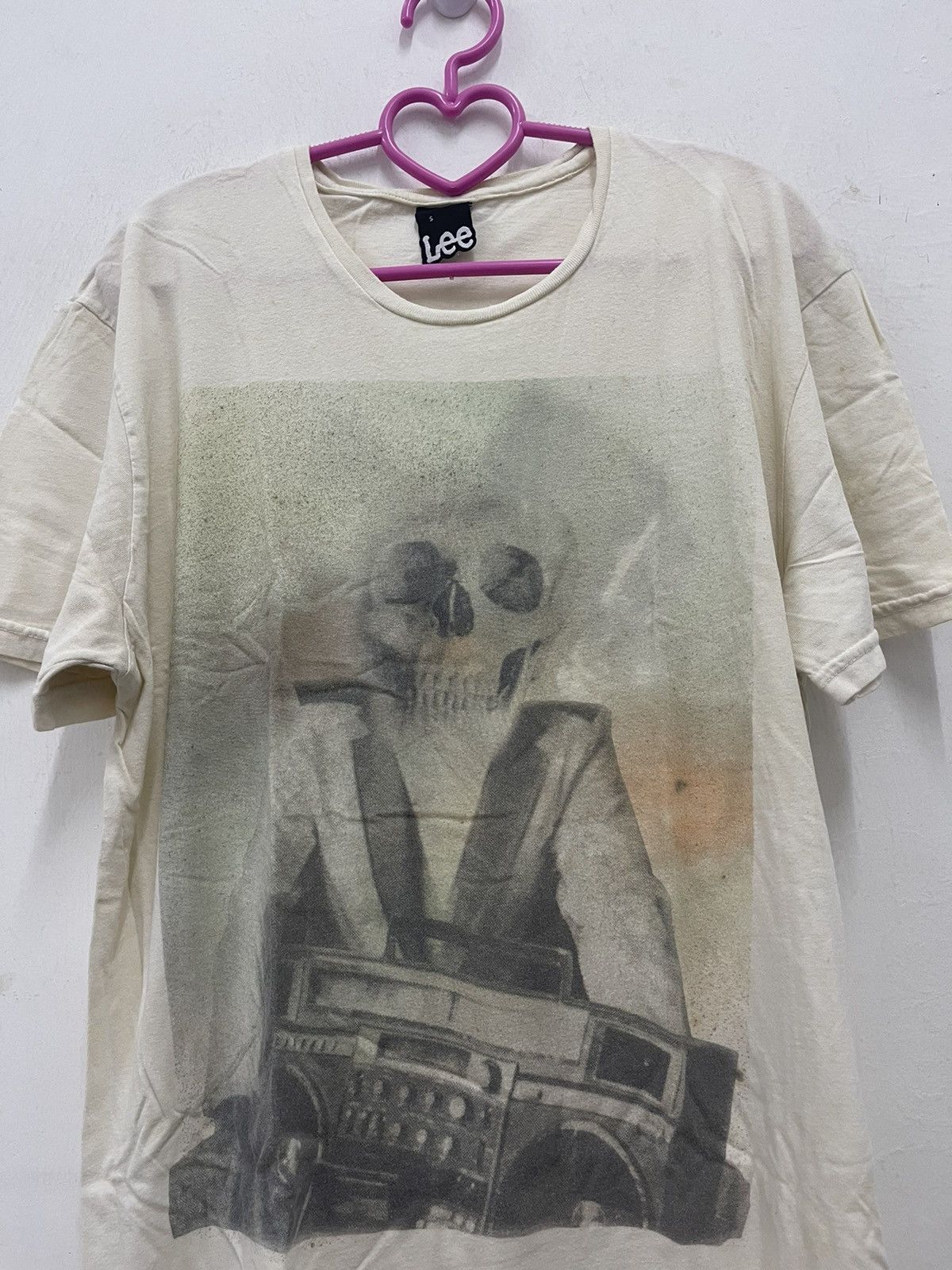 Lee Rare LEE Skullhead With Radio Tee Size US S / EU 44-46 / 1 - 3 Thumbnail