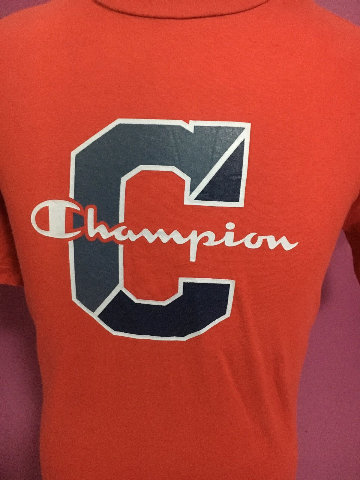 Champion CHAMPIONS BIG LOGO RED SIZE L TEE SHIRT Size US L / EU 52-54 / 3 - 2 Thumbnail