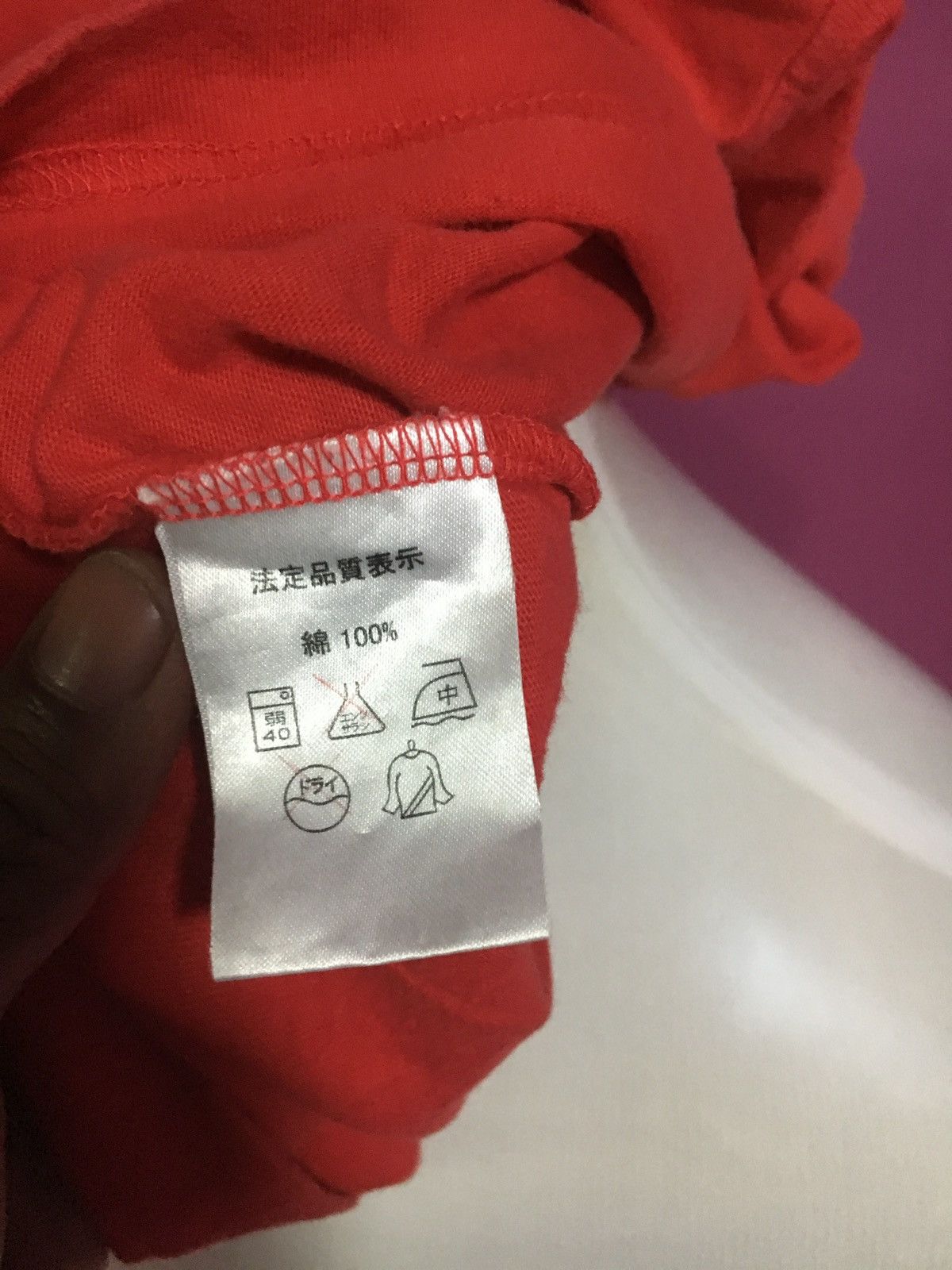 Champion CHAMPIONS BIG LOGO RED SIZE L TEE SHIRT Size US L / EU 52-54 / 3 - 7 Thumbnail