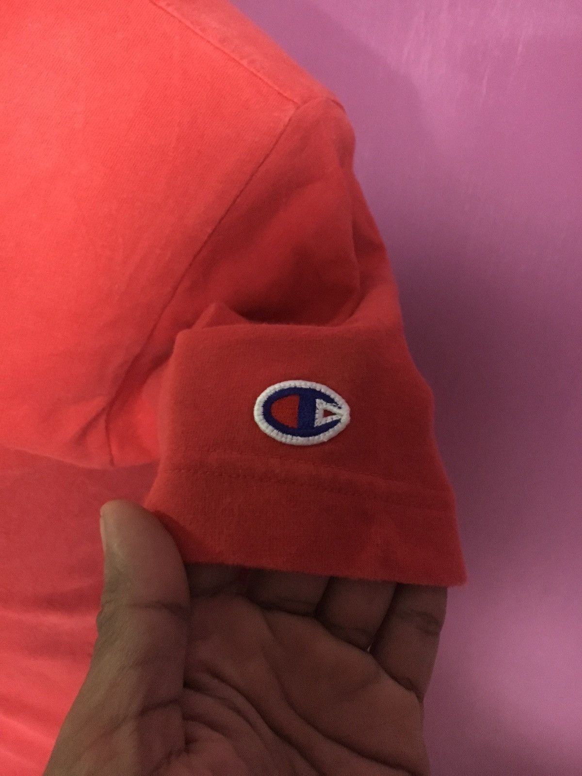 Champion CHAMPIONS BIG LOGO RED SIZE L TEE SHIRT Size US L / EU 52-54 / 3 - 5 Thumbnail