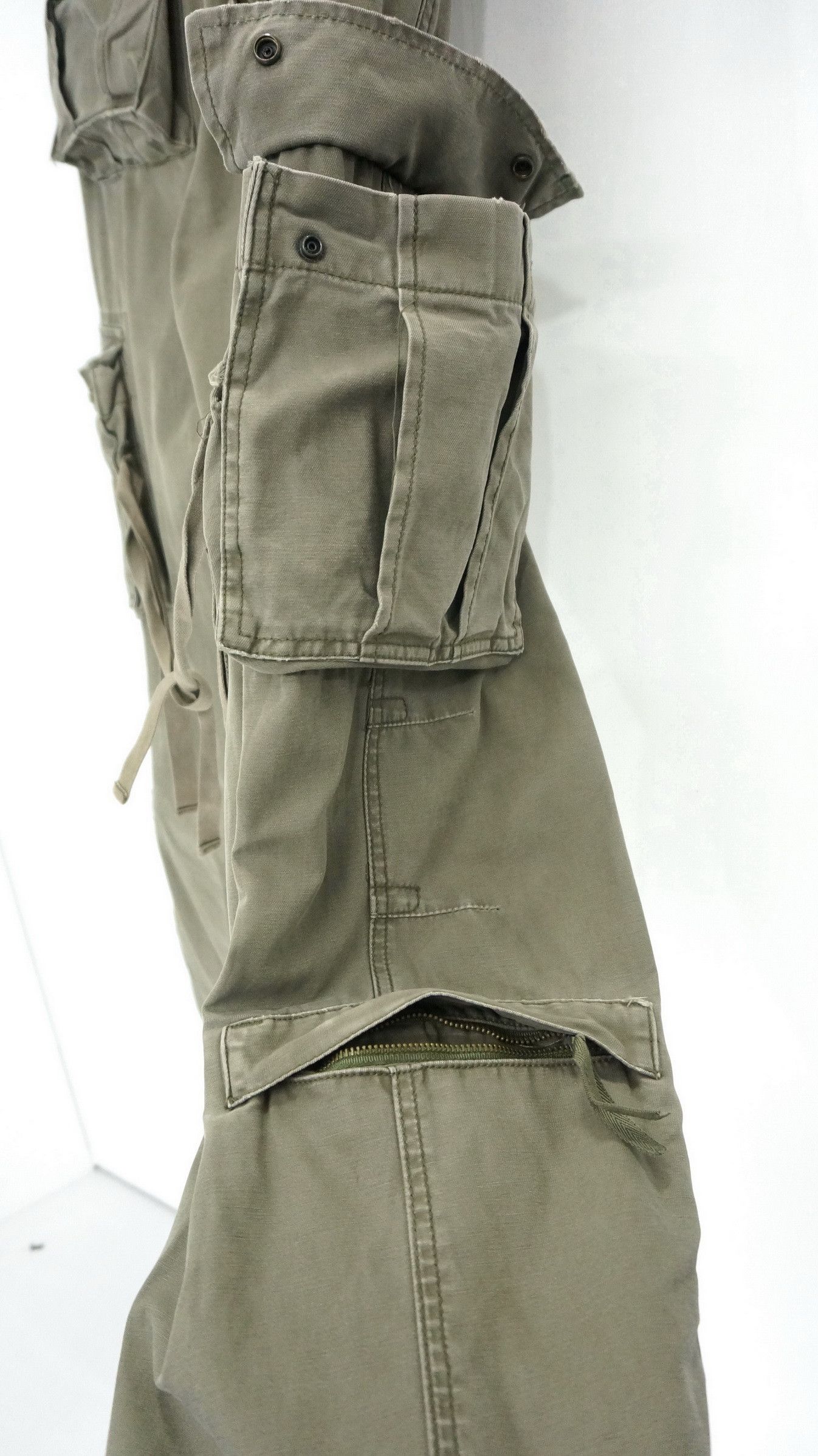 Japanese Brand Vintage Japan Military Parachute Style Bondage Cargo Pants Size US 30 / EU 46 - 10 Thumbnail