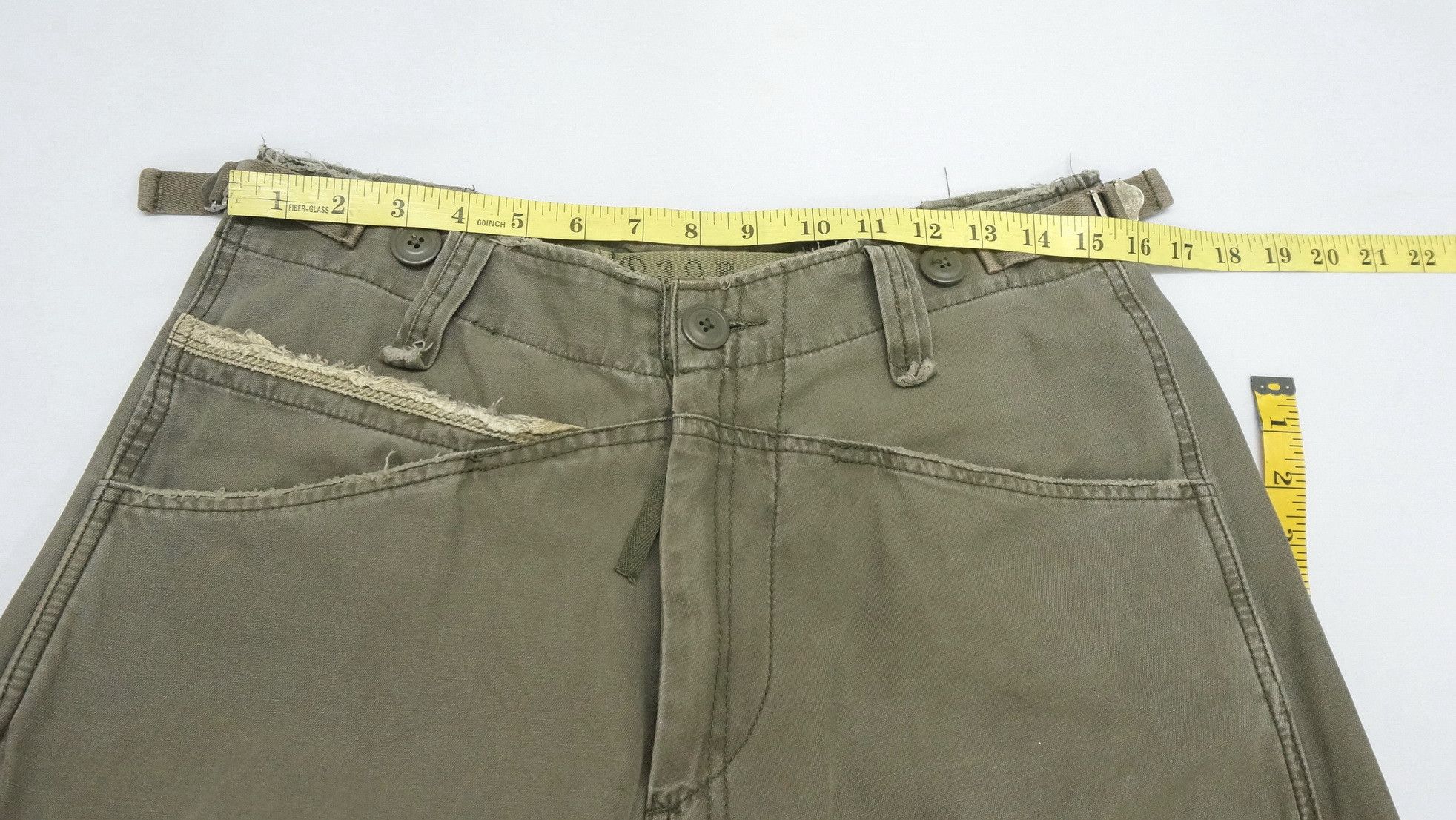Japanese Brand Vintage Japan Military Parachute Style Bondage Cargo Pants Size US 30 / EU 46 - 13 Thumbnail