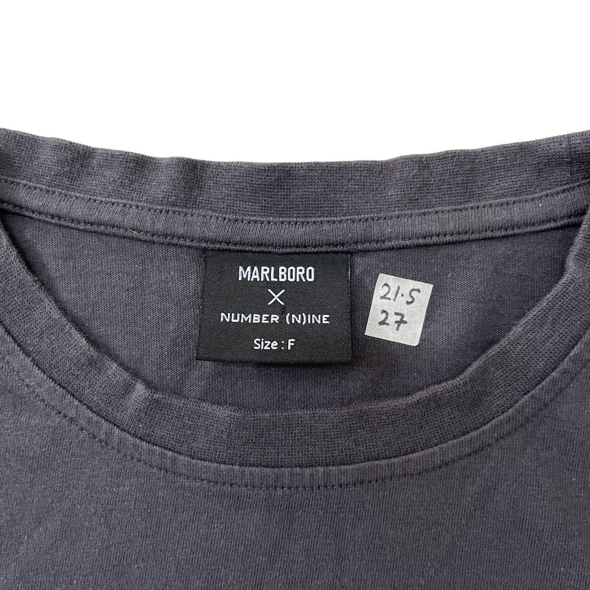 Japanese Brand × Marlboro × Number (N)ine Marlboro X Number(n)ine Step Up Out Of Your Box Tee Size US L / EU 52-54 / 3 - 6 Thumbnail