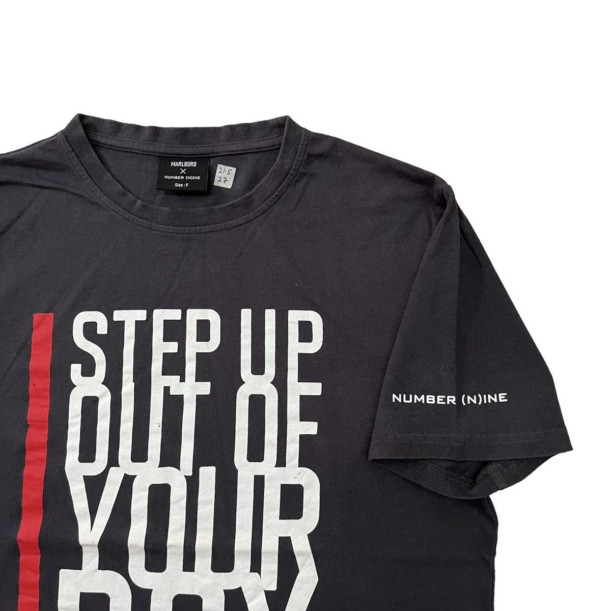 Japanese Brand × Marlboro × Number (N)ine Marlboro X Number(n)ine Step Up Out Of Your Box Tee Size US L / EU 52-54 / 3 - 3 Thumbnail