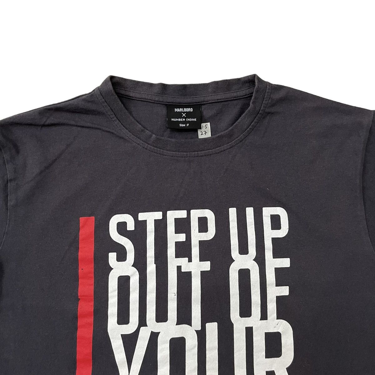 Japanese Brand × Marlboro × Number (N)ine Marlboro X Number(n)ine Step Up Out Of Your Box Tee Size US L / EU 52-54 / 3 - 4 Thumbnail