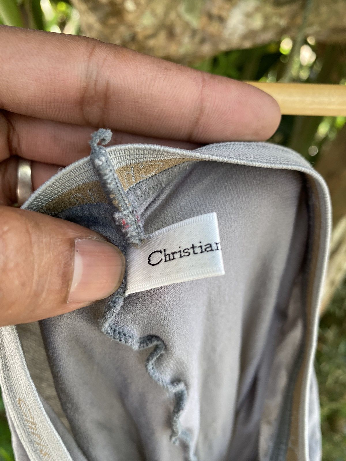 Christian Dior Monsieur × Dior 🔥Rare🔥Christian Dior Vtg Stockings Steel Ultra Sheer Full Size 28" / US 6 / IT 42 - 6 Thumbnail