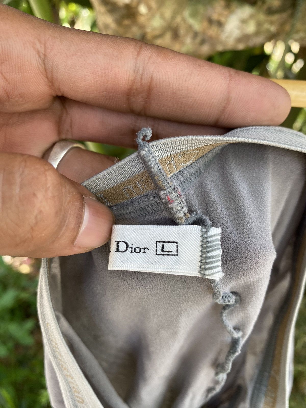 Christian Dior Monsieur × Dior 🔥Rare🔥Christian Dior Vtg Stockings Steel Ultra Sheer Full Size 28" / US 6 / IT 42 - 7 Thumbnail