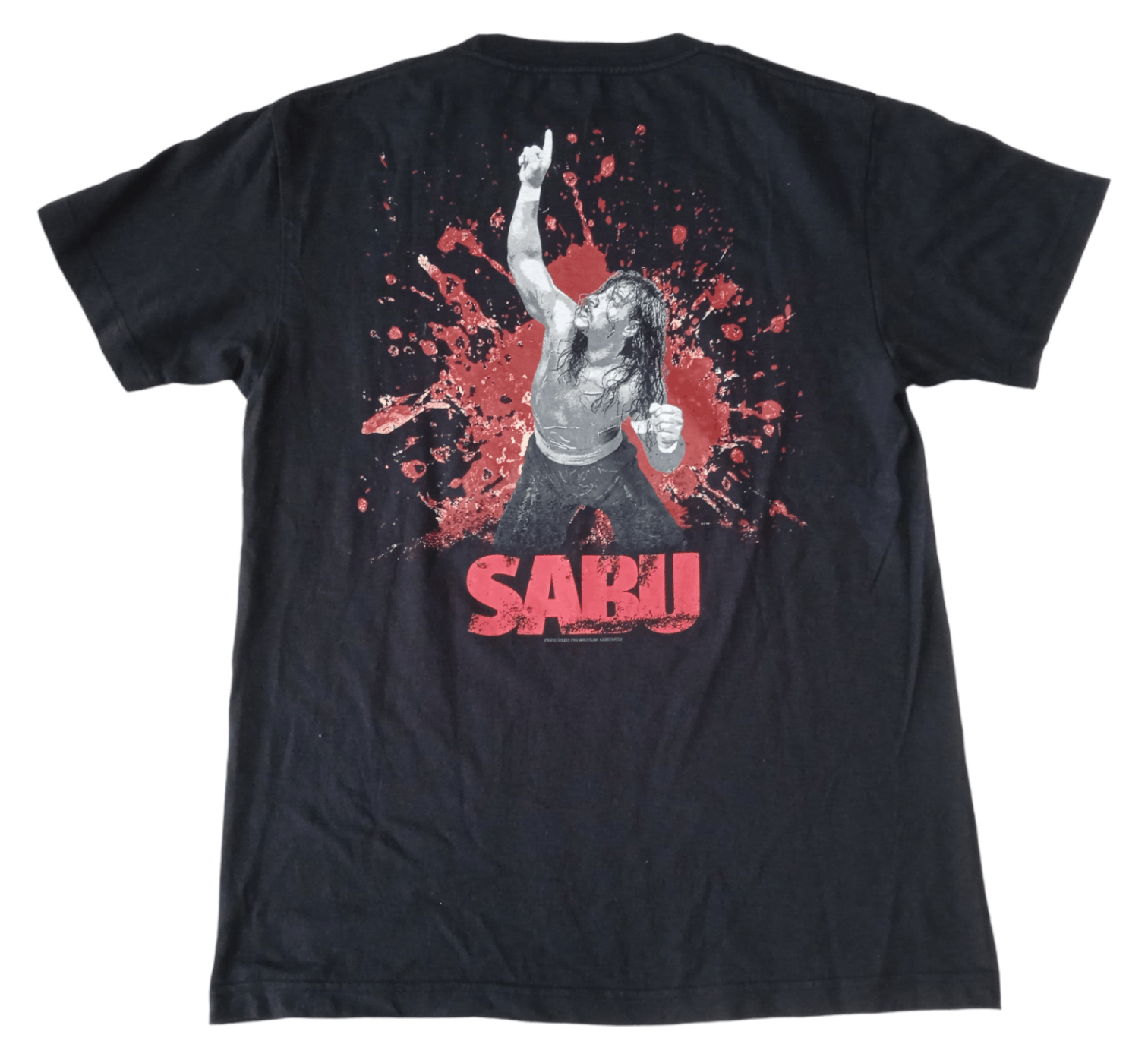 Vintage Vintage 2000s WWE Sabu Wrestling T-Shirt WWE ECW Y2K Size US M / EU 48-50 / 2 - 1 Thumbnail