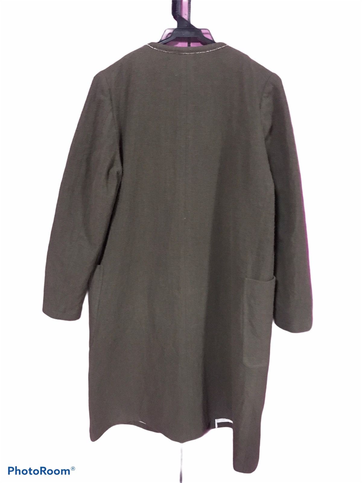 Japanese Brand NOOY BROWN SIZE M TRANCE COAT WOOL JAPAN Size US M / EU 48-50 / 2 - 2 Thumbnail