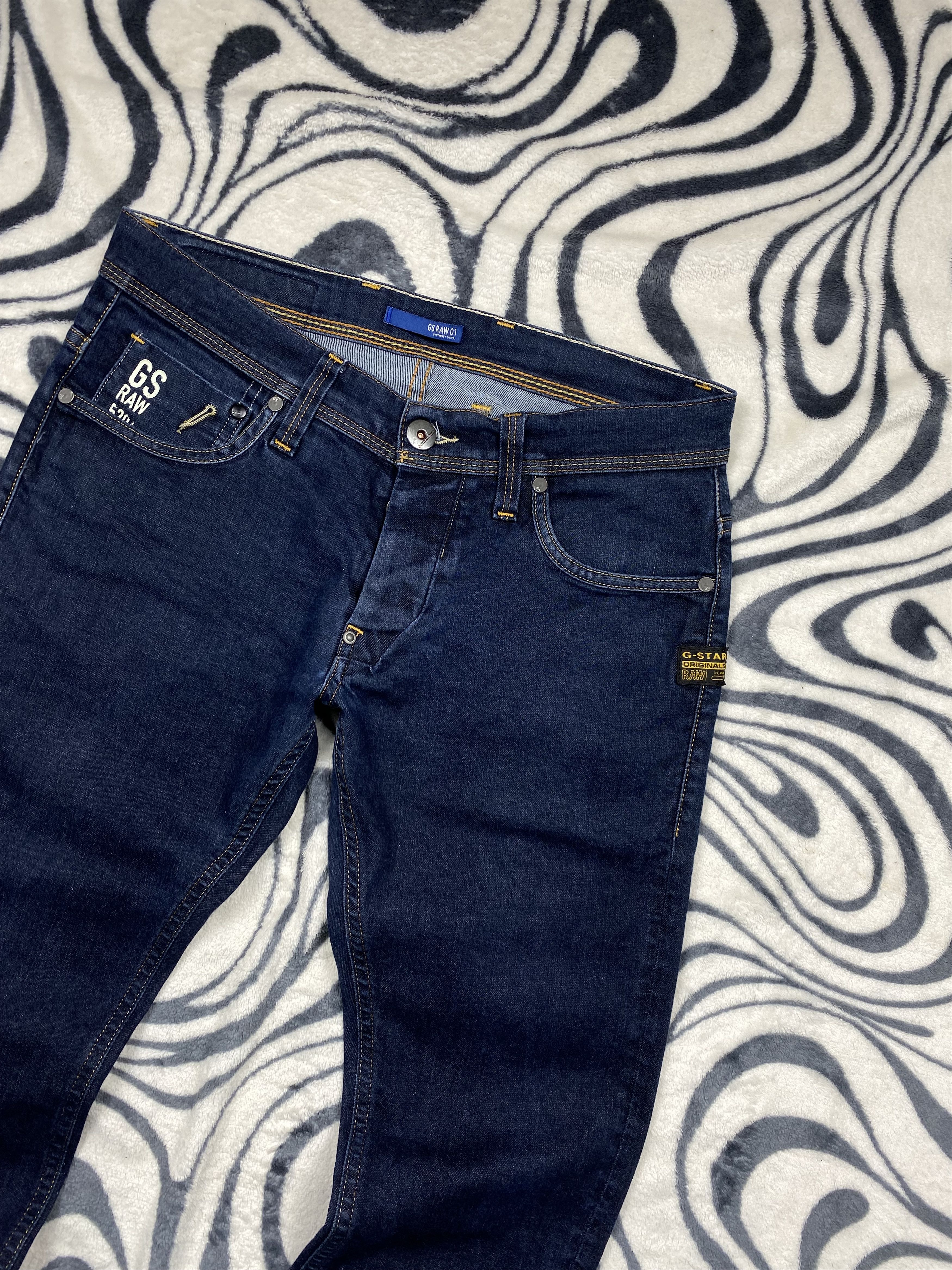 G-Star G Star Raw Defend Super Slim Denim Pants Jeans Size US 31 - 5 Thumbnail