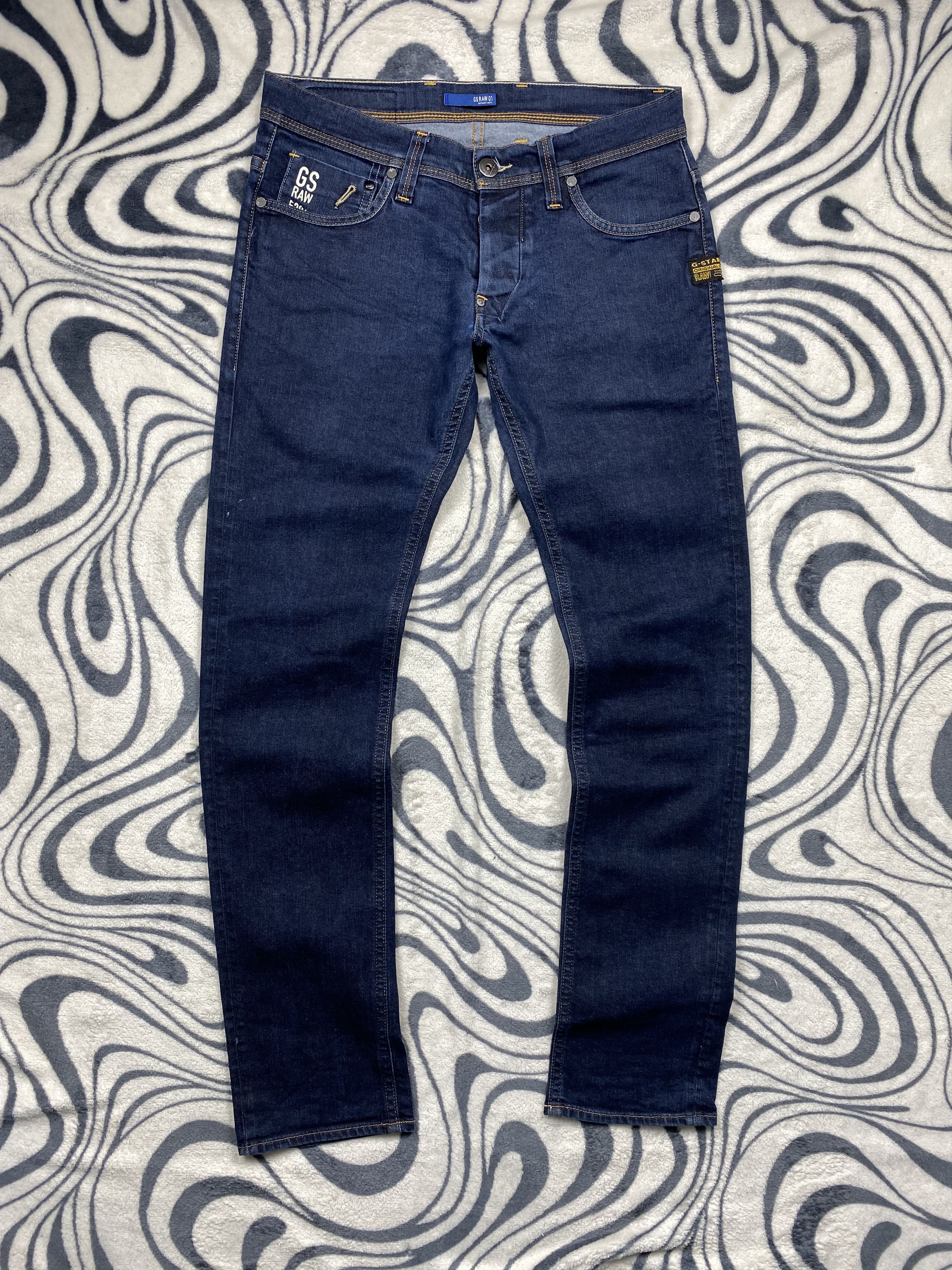 G-Star G Star Raw Defend Super Slim Denim Pants Jeans Size US 31 - 4 Thumbnail