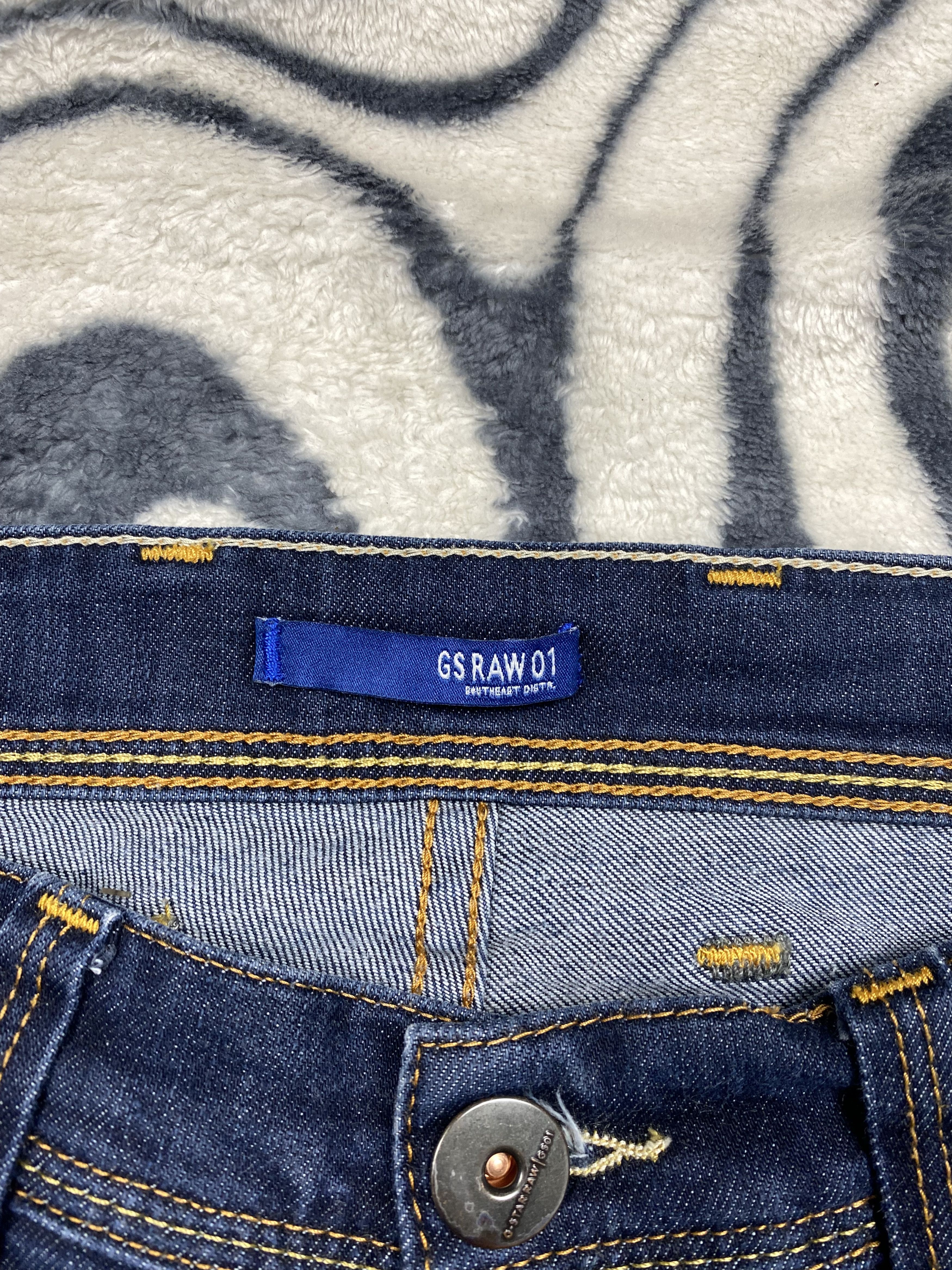 G-Star G Star Raw Defend Super Slim Denim Pants Jeans Size US 31 - 7 Thumbnail