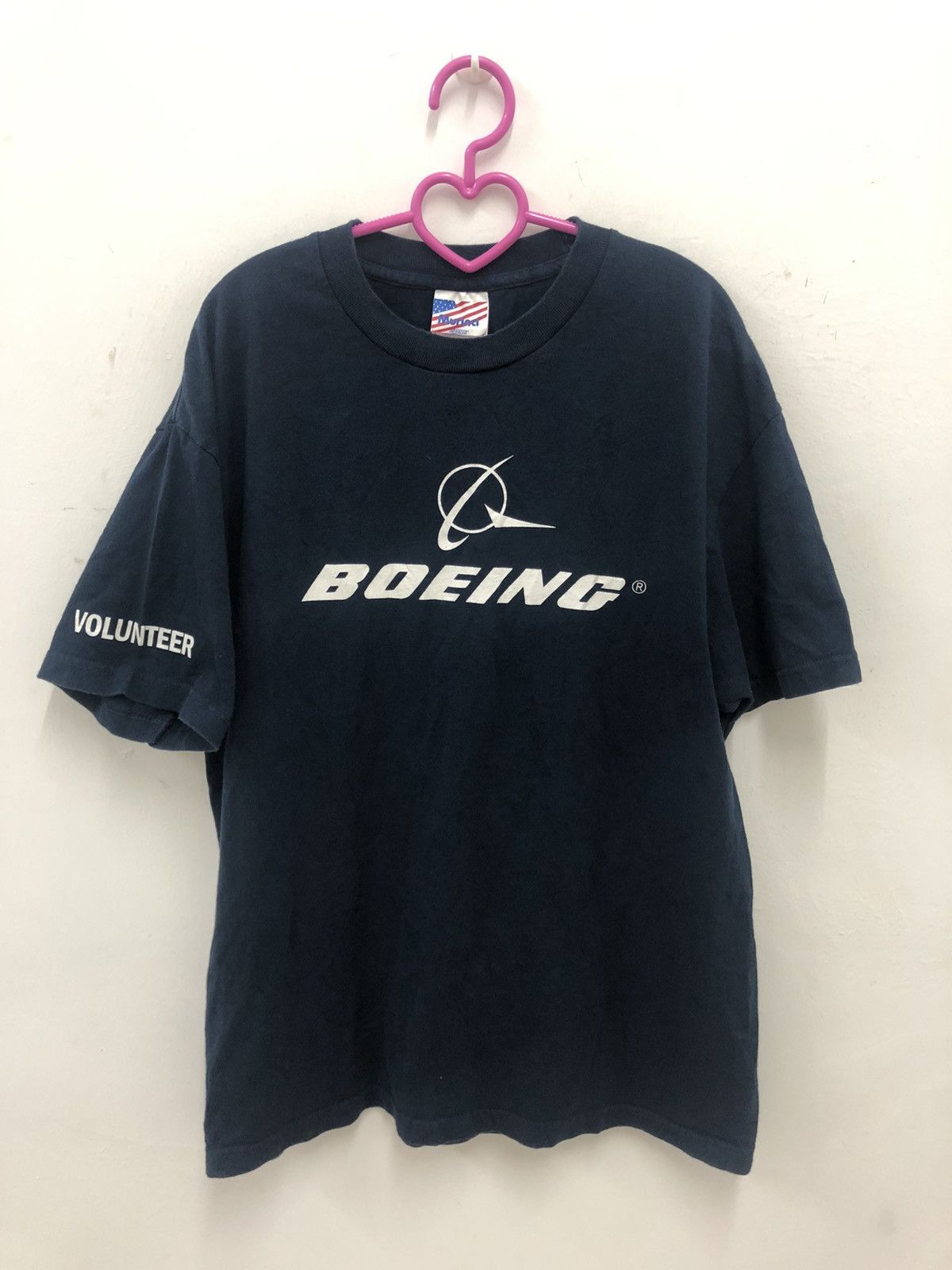 Vintage Rare Vintage BOEING Volunteer Usa Shirt Size US L / EU 52-54 / 3 - 1 Thumbnail
