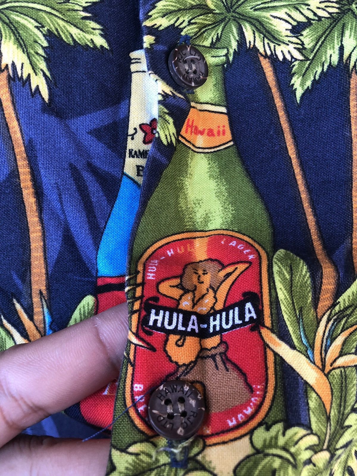 Vintage Vintage Rjc Hawaiian Beer Full All Over Print Hawaii Shirt Size US L / EU 52-54 / 3 - 2 Thumbnail