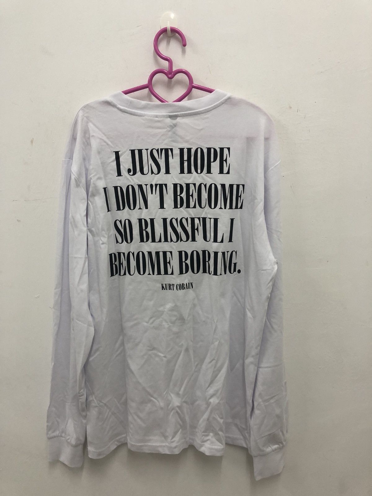 Nirvana Rare KURT COBAIN NIRVANA X H&M Long Sleeve Shirt Size US M / EU 48-50 / 2 - 5 Thumbnail