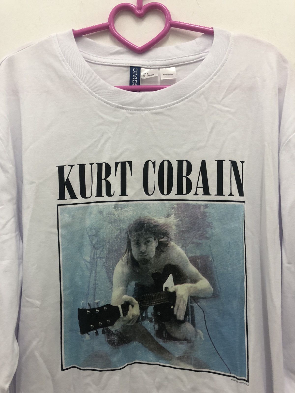 Nirvana Rare KURT COBAIN NIRVANA X H&M Long Sleeve Shirt Size US M / EU 48-50 / 2 - 2 Thumbnail