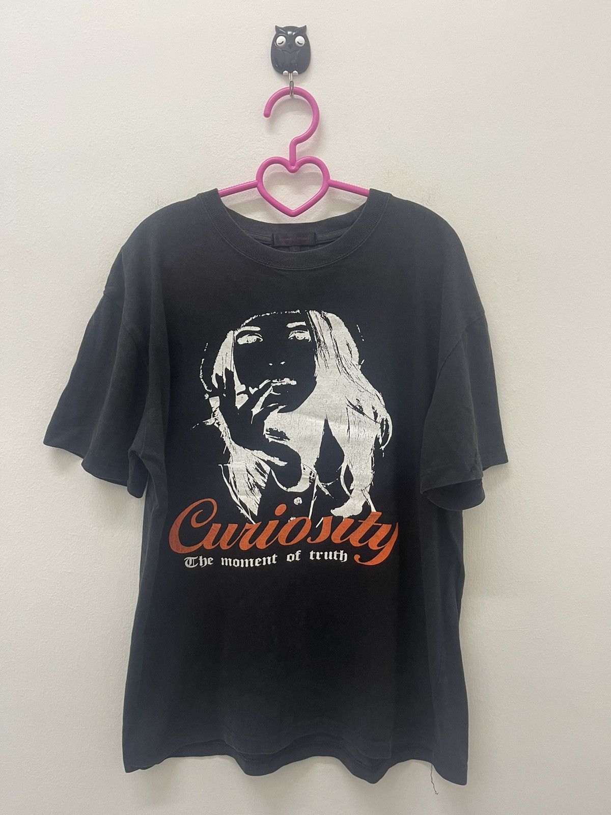 Japanese Brand Rare Vintage PRIMAL POINT Curiosity Tee Size US L / EU 52-54 / 3 - 1 Thumbnail