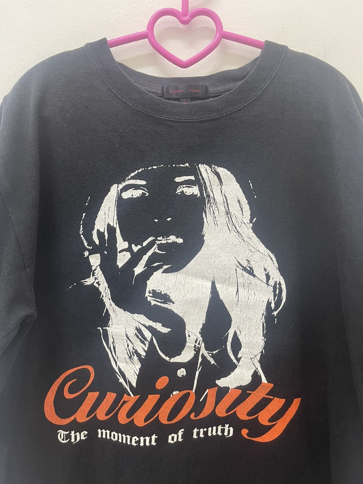 Japanese Brand Rare Vintage PRIMAL POINT Curiosity Tee Size US L / EU 52-54 / 3 - 2 Thumbnail