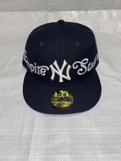 NEW YORK YANKEES 1999 WORLD SERIES BUBBLE GUM PINK BRIM NEW ERA