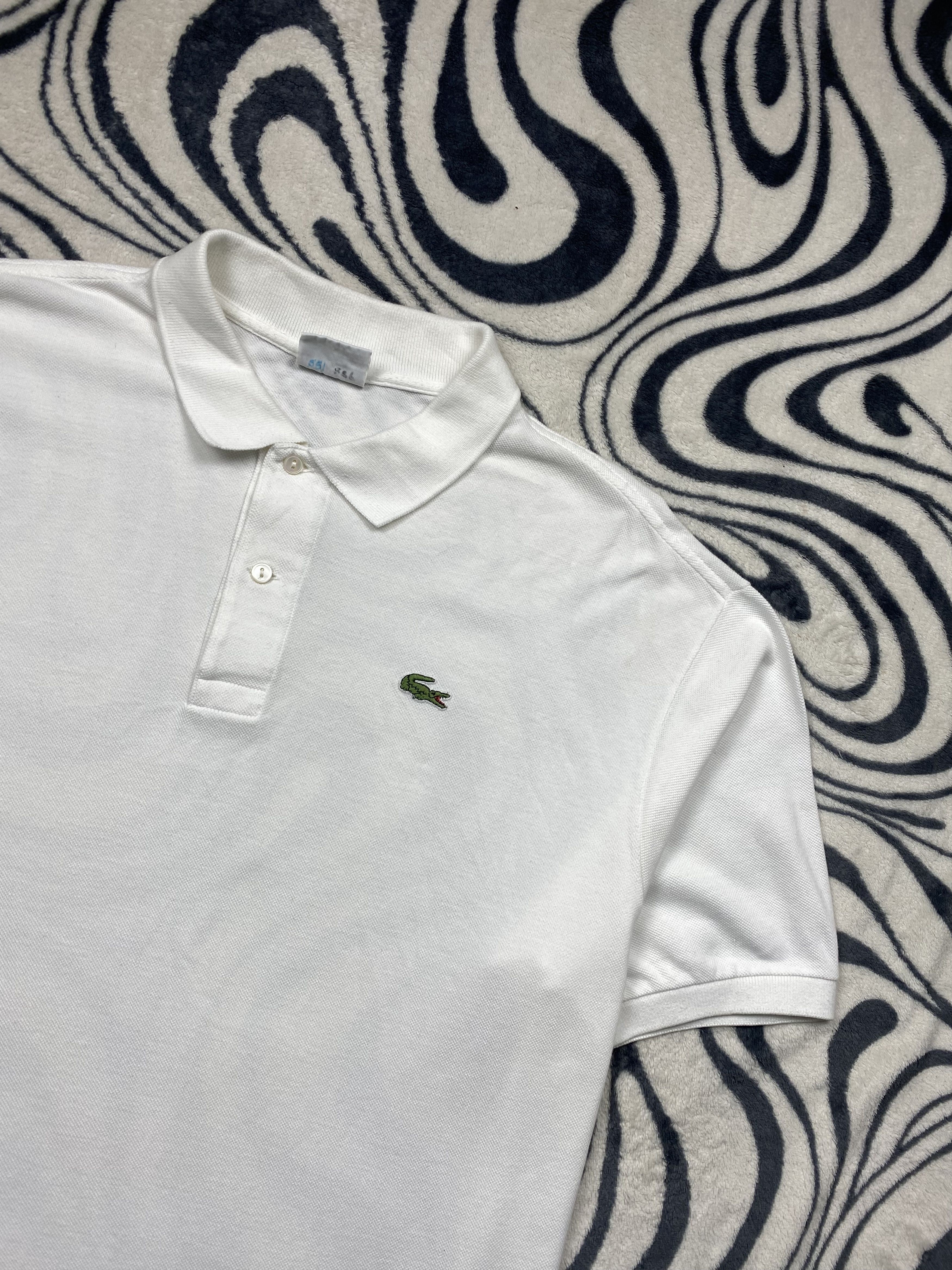 Lacoste Lacoste 90s Vintage Mens Polo Shirt Made in Spain Size US XXL / EU 58 / 5 - 2 Thumbnail