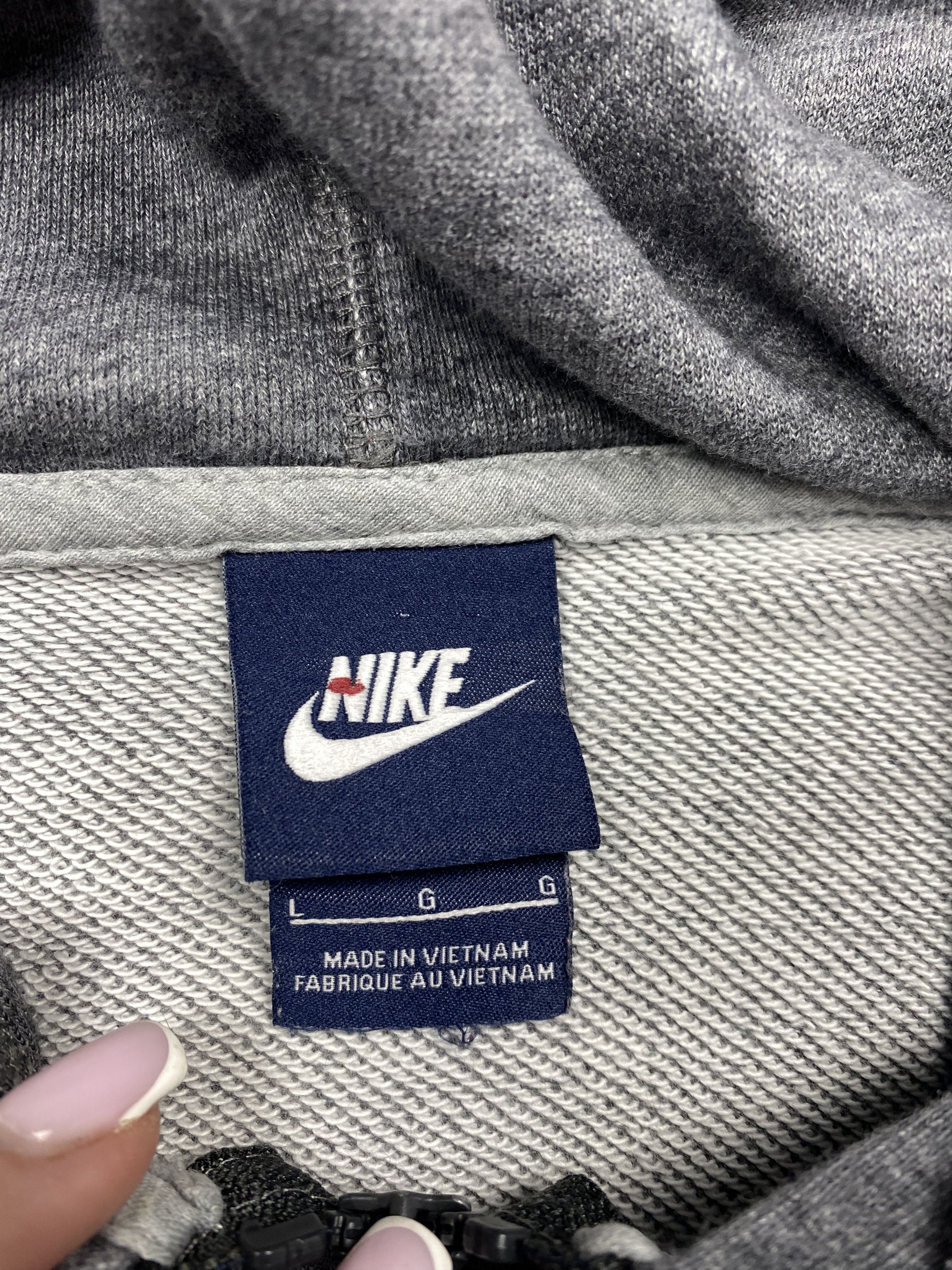 Nike Nike Vintage Mens Zip Hoodie Swoosh Y2K Size US L / EU 52-54 / 3 - 6 Thumbnail