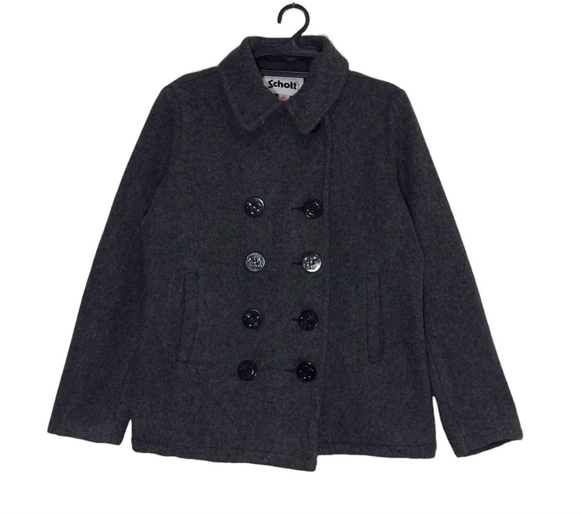 Schott Vintage Schott Bros NYC Duffle Coat Wool Canada Size US S / EU 44-46 / 1 - 1 Thumbnail