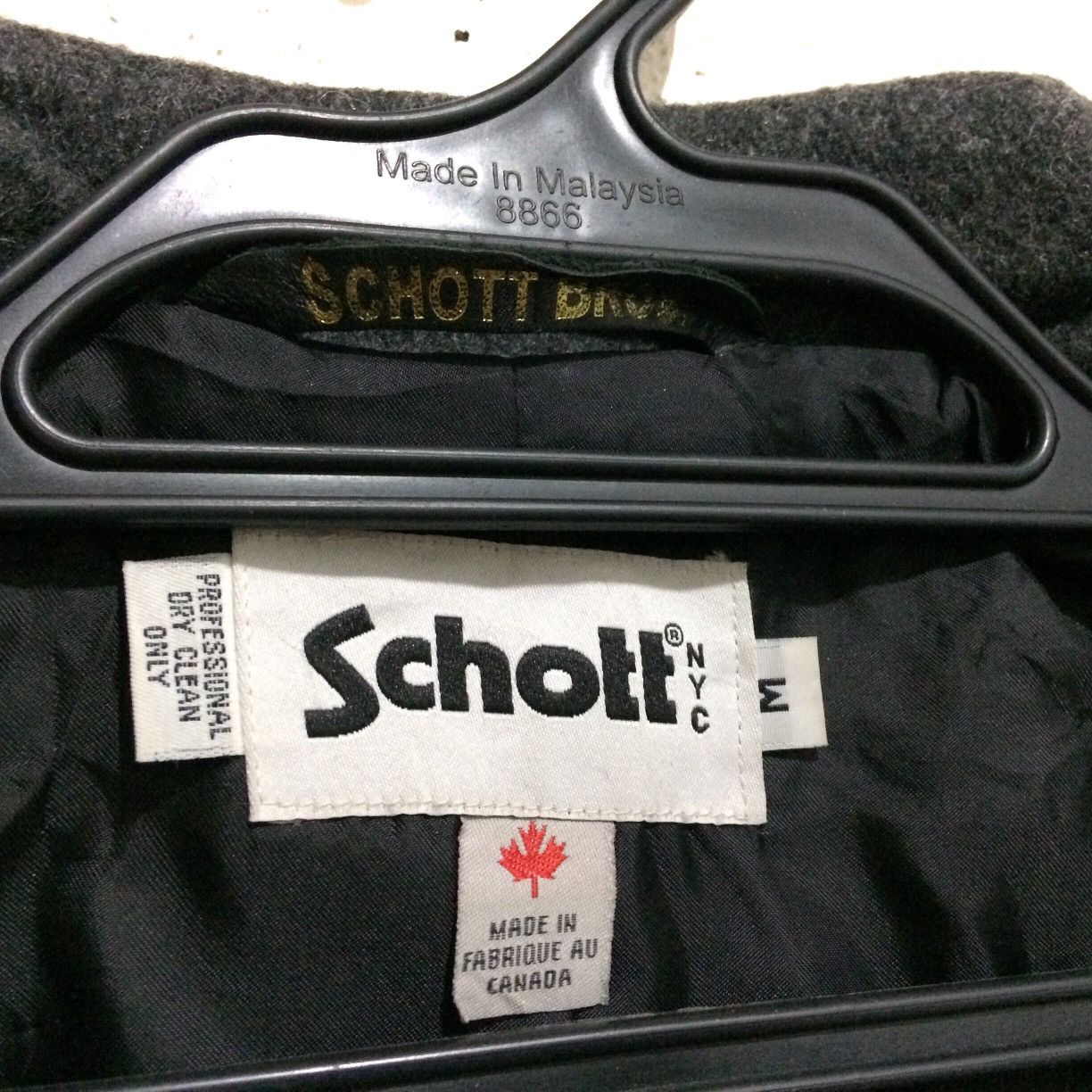 Schott Vintage Schott Bros NYC Duffle Coat Wool Canada Size US S / EU 44-46 / 1 - 6 Thumbnail