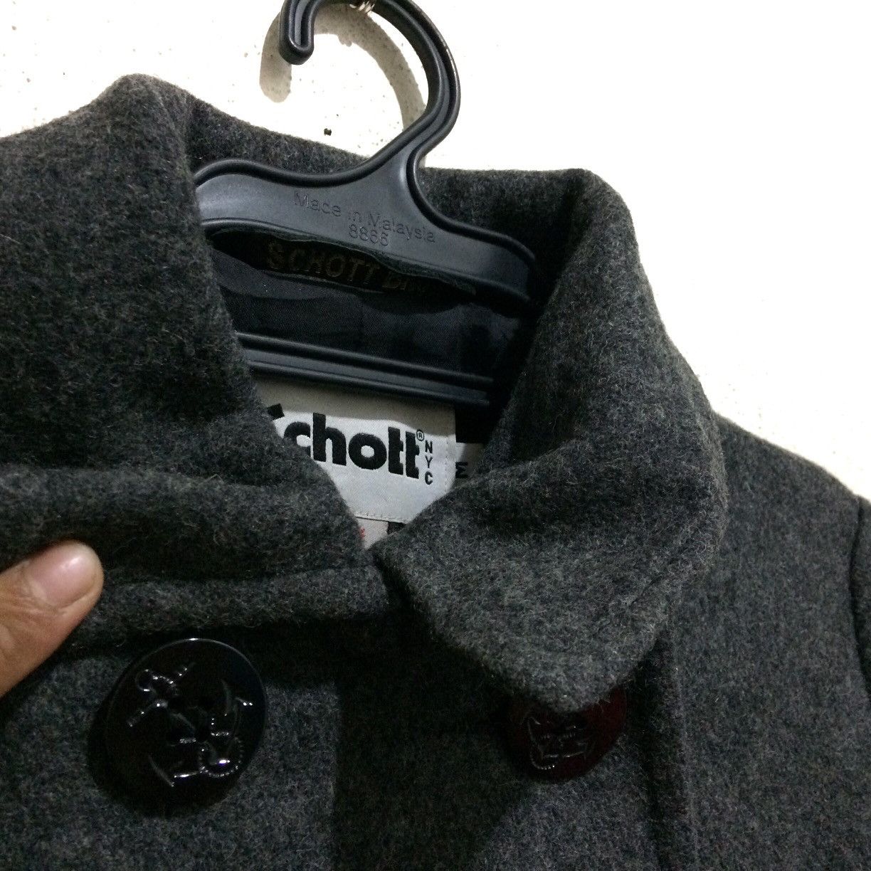 Schott Vintage Schott Bros NYC Duffle Coat Wool Canada Size US S / EU 44-46 / 1 - 3 Thumbnail
