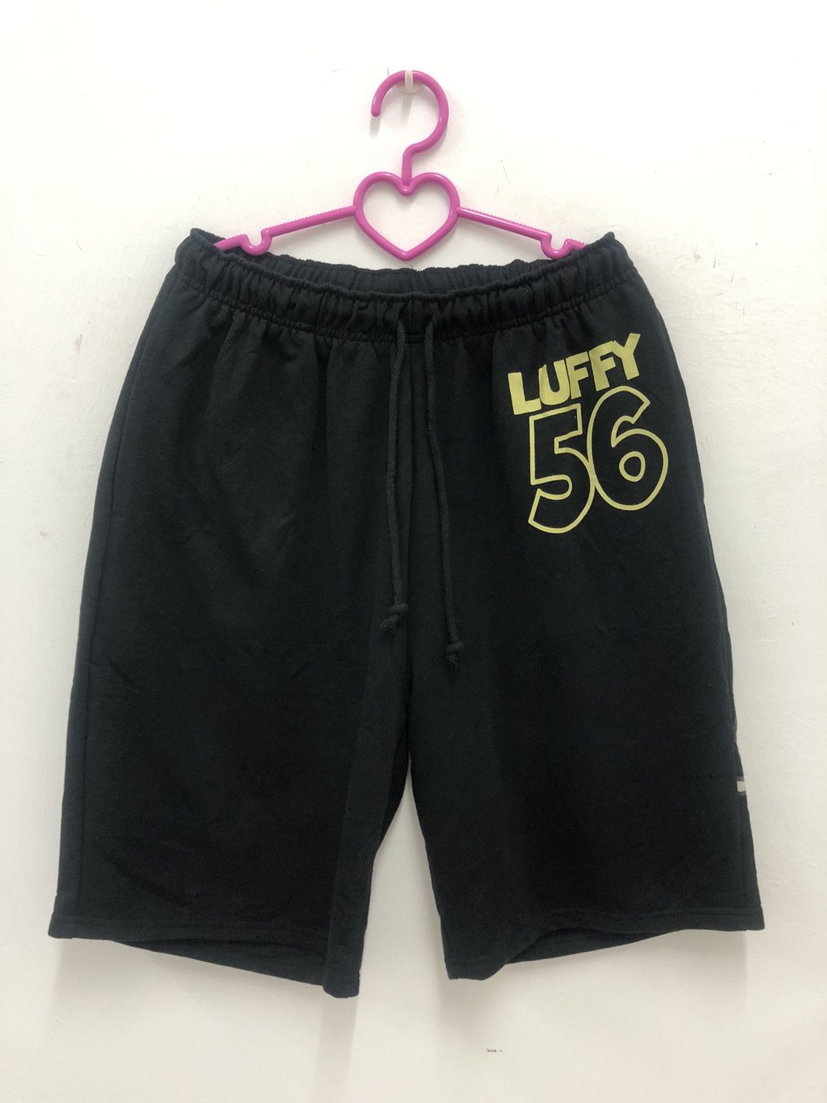 One Piece Rare ONE PIECE LUFFY 56 Short Jogger Pant Size US 32 / EU 48 - 2 Thumbnail