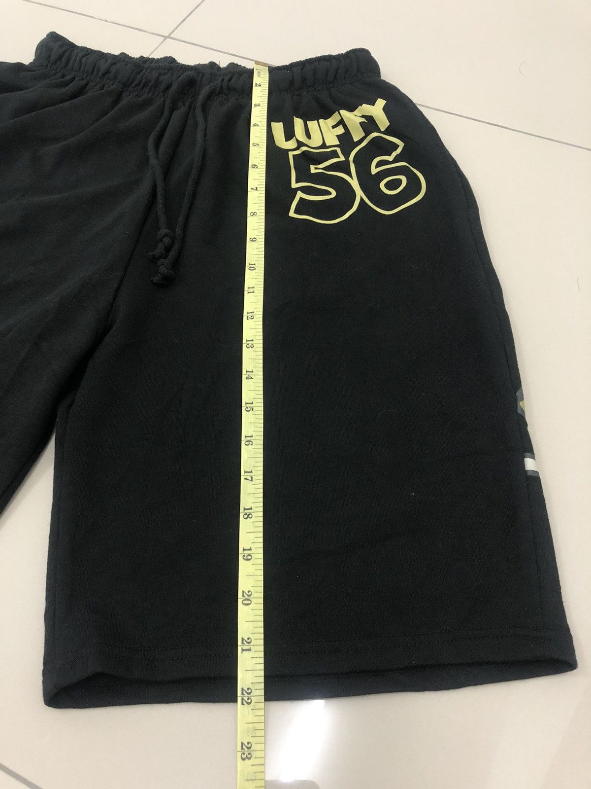 One Piece Rare ONE PIECE LUFFY 56 Short Jogger Pant Size US 32 / EU 48 - 4 Thumbnail
