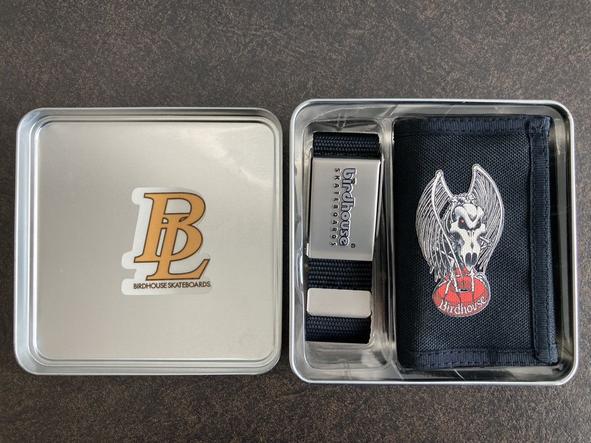 Other BIRDHOUSE SKATEBOARDS WALLET BELT STICKER CASE SET TONY HAWK Size ONE SIZE - 3 Thumbnail