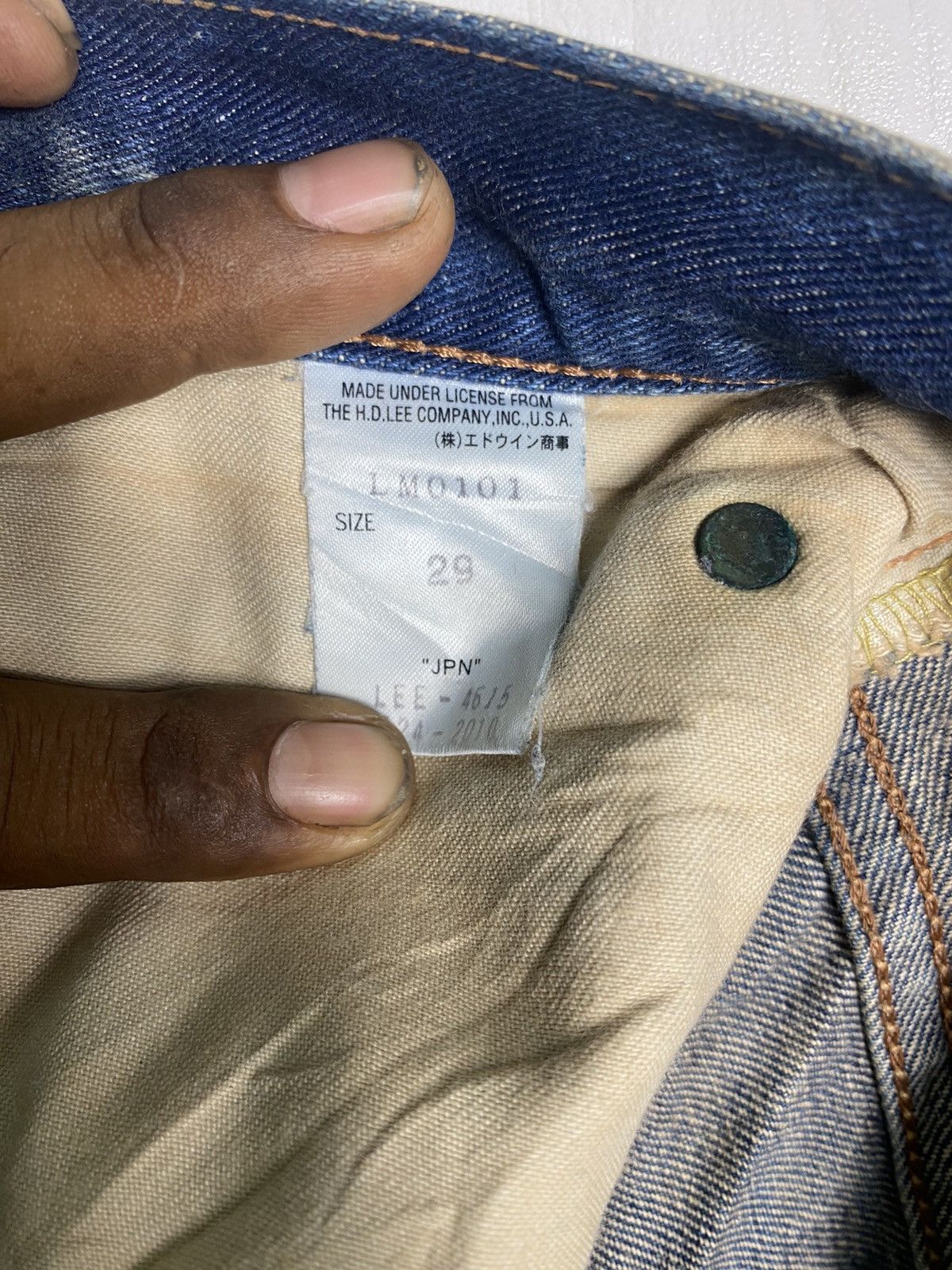 Lee LEE SANFORIZED DENIM MINI SKIRT Size 29" - 7 Thumbnail