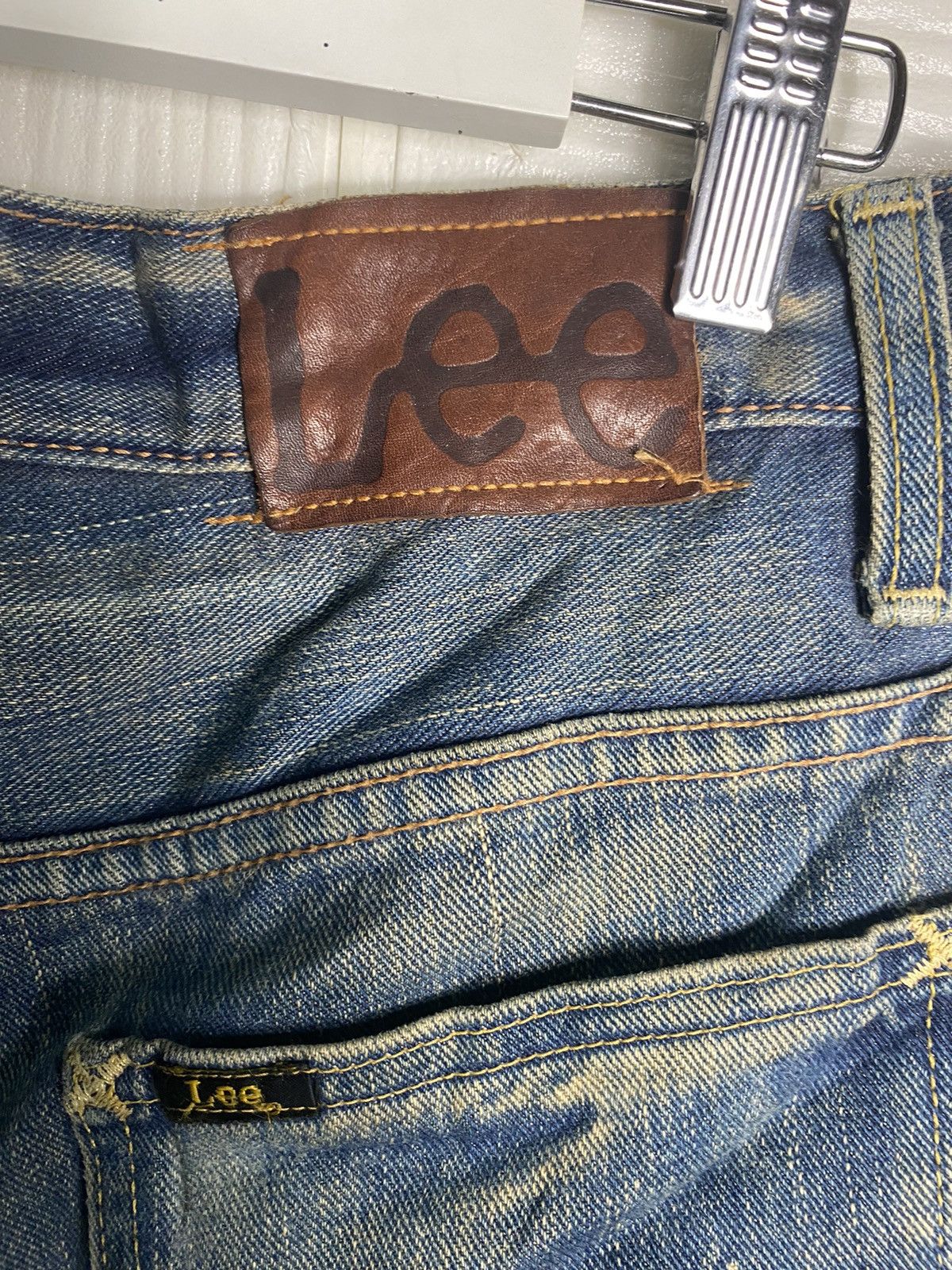 Lee LEE SANFORIZED DENIM MINI SKIRT Size 29" - 5 Thumbnail
