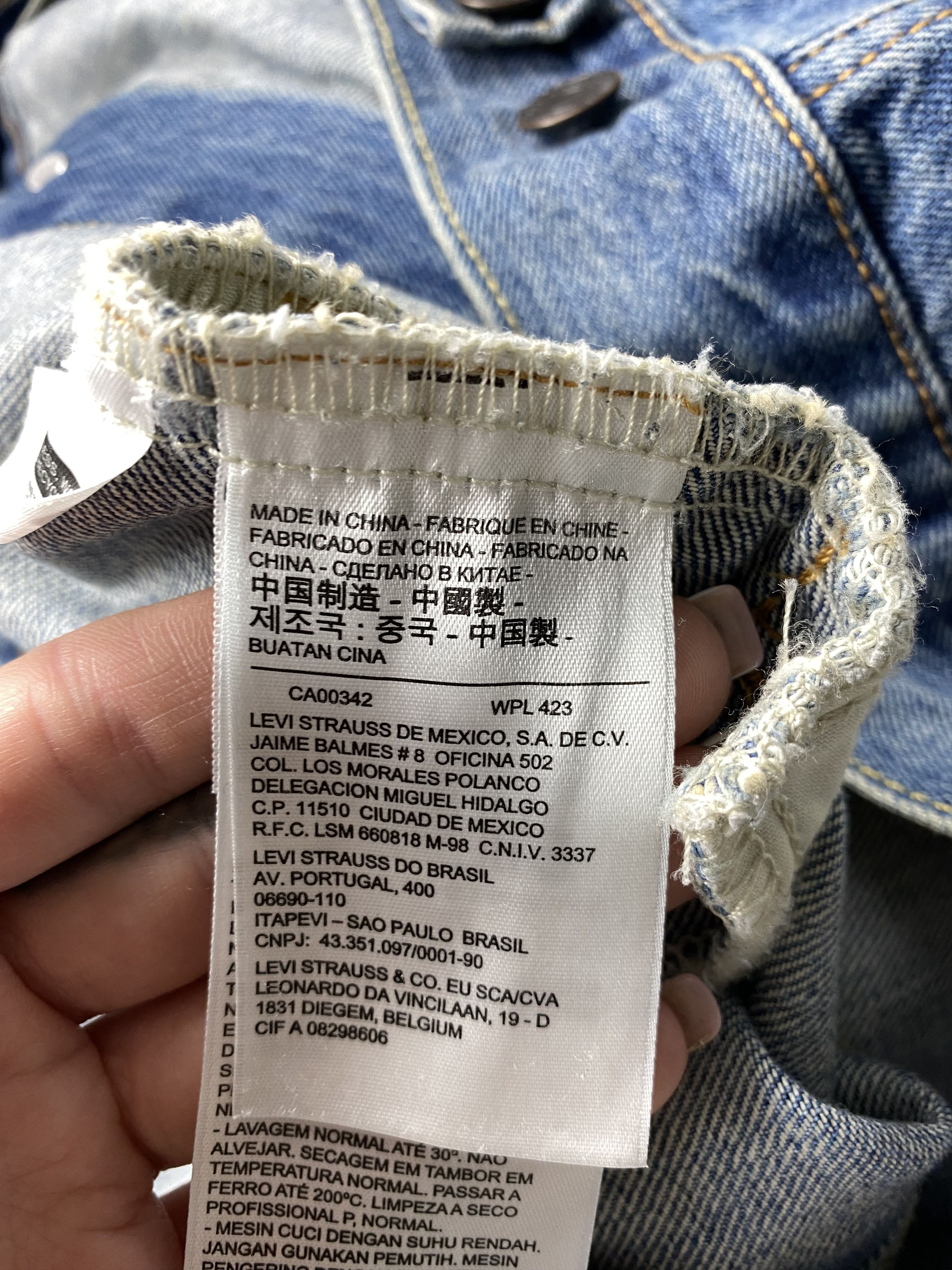 Levi's Levis Vintage Mens Denim Jacket Jeans Size US XL / EU 56 / 4 - 8 Thumbnail