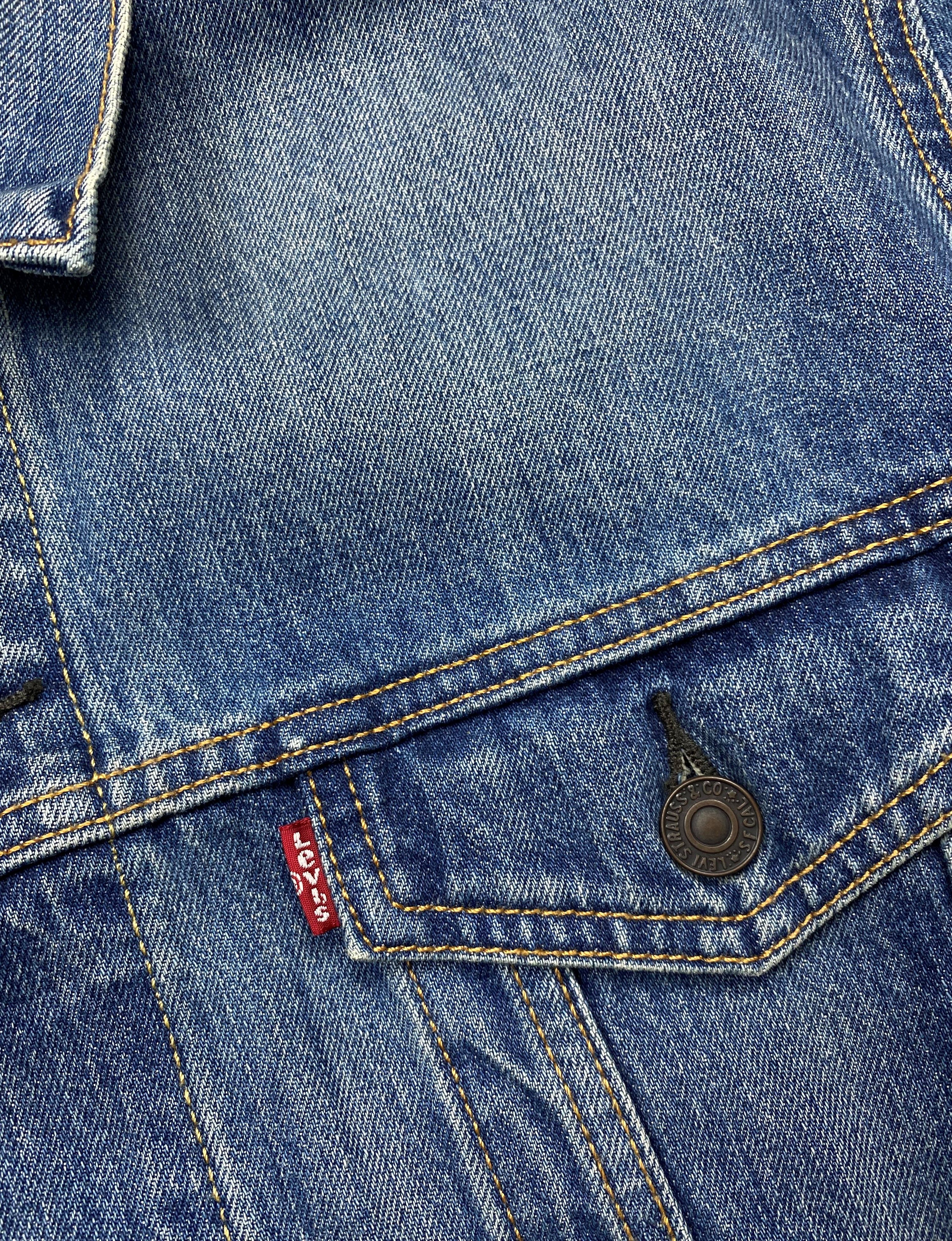 Levi's Levis Vintage Mens Denim Jacket Jeans Size US XL / EU 56 / 4 - 3 Thumbnail
