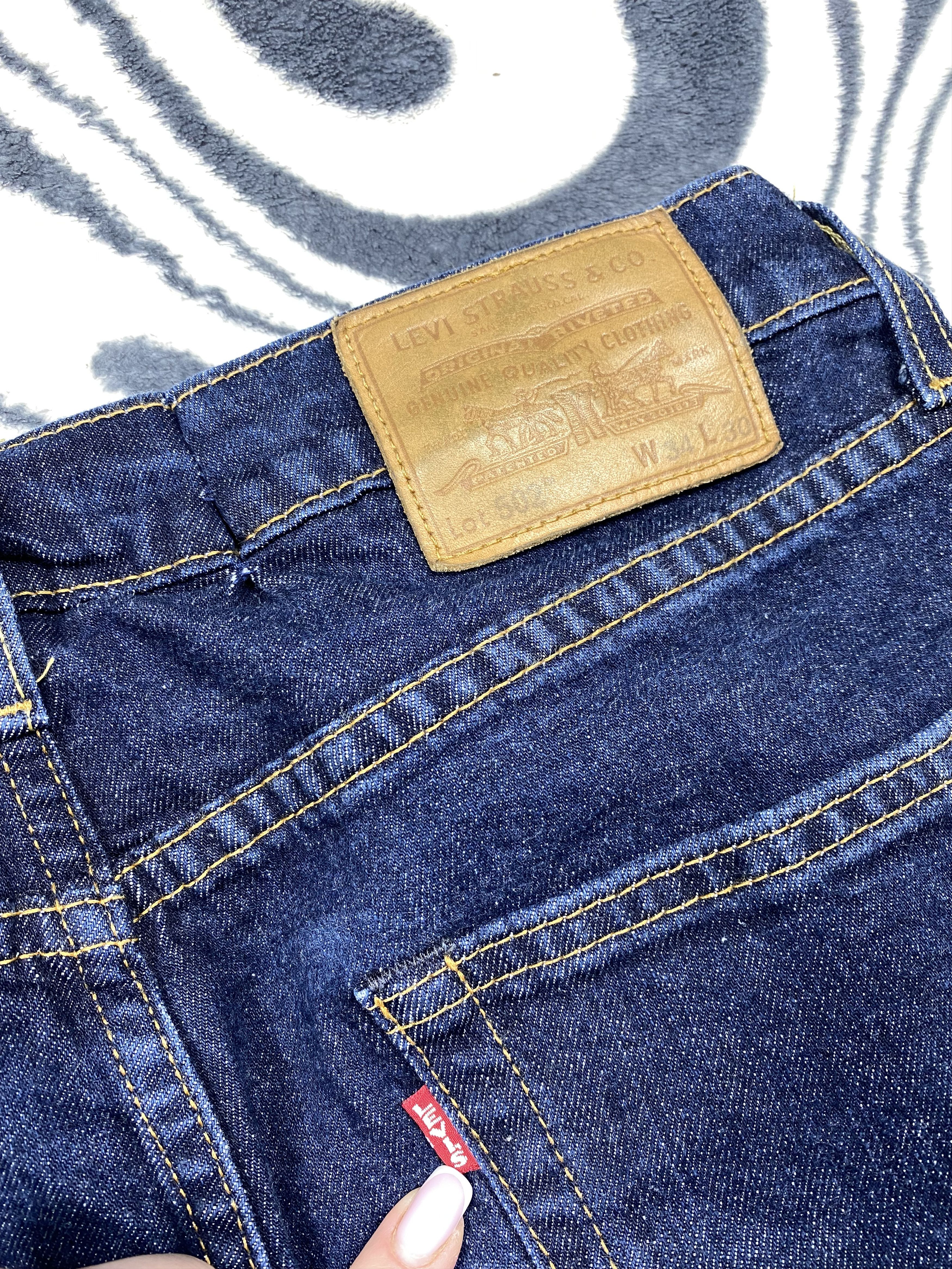 Levi's Levis 502 Vintage Mens Premium Denim Pants Jeans Size US 34 / EU 50 - 3 Thumbnail